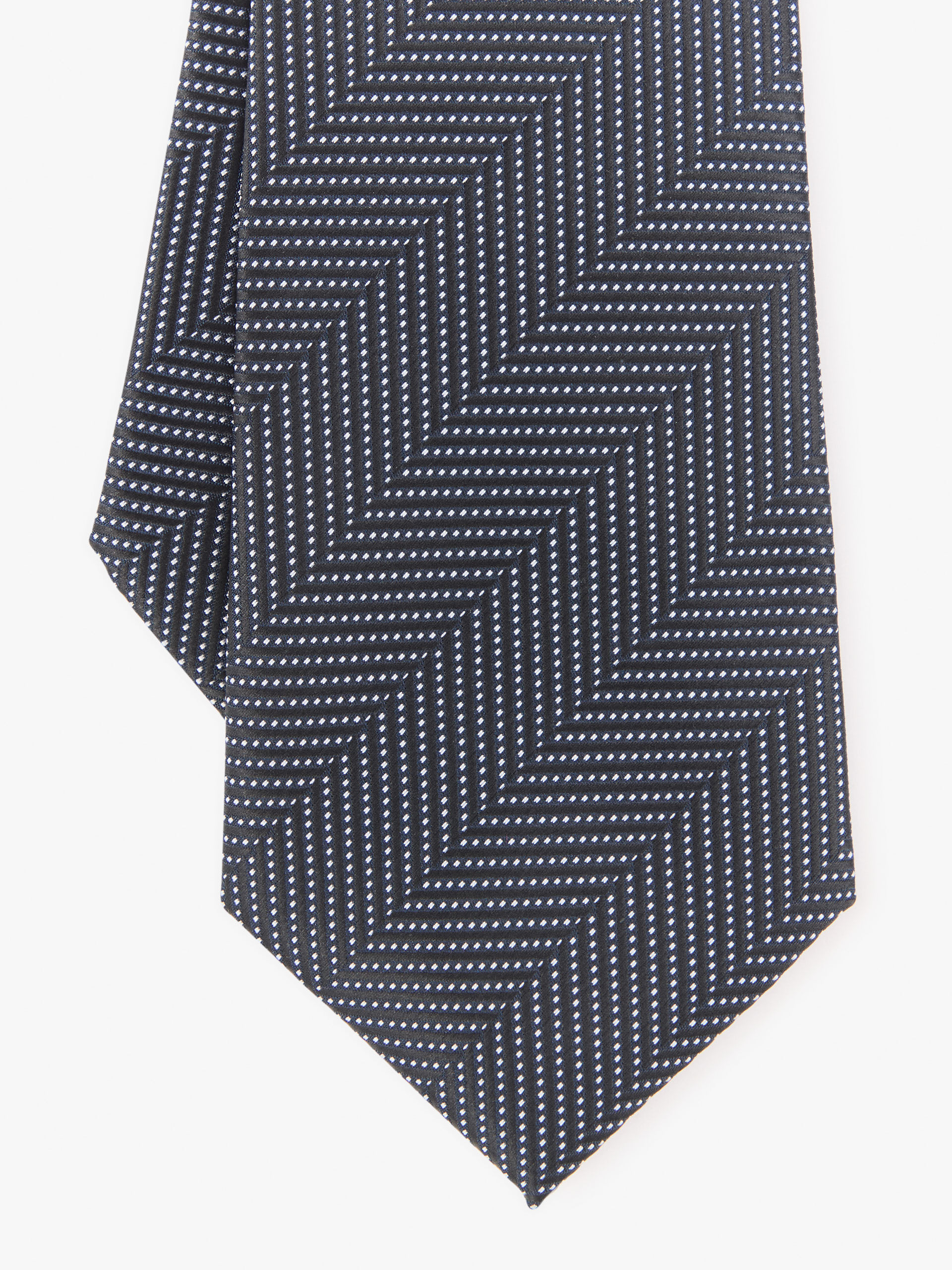 CORBATA JACQUARD MF NEGRO