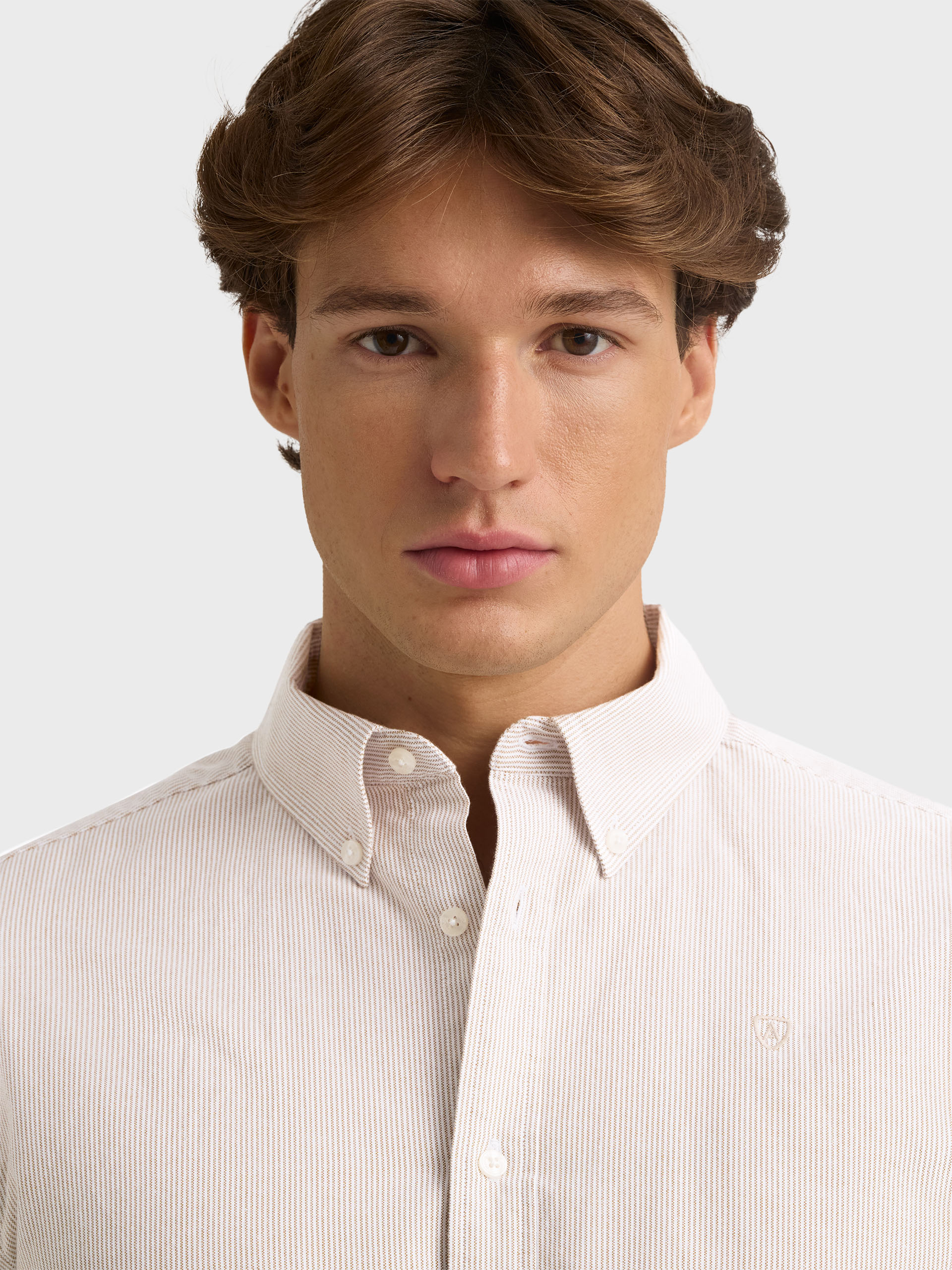 CAMISA OXFORD MIL RAYAS