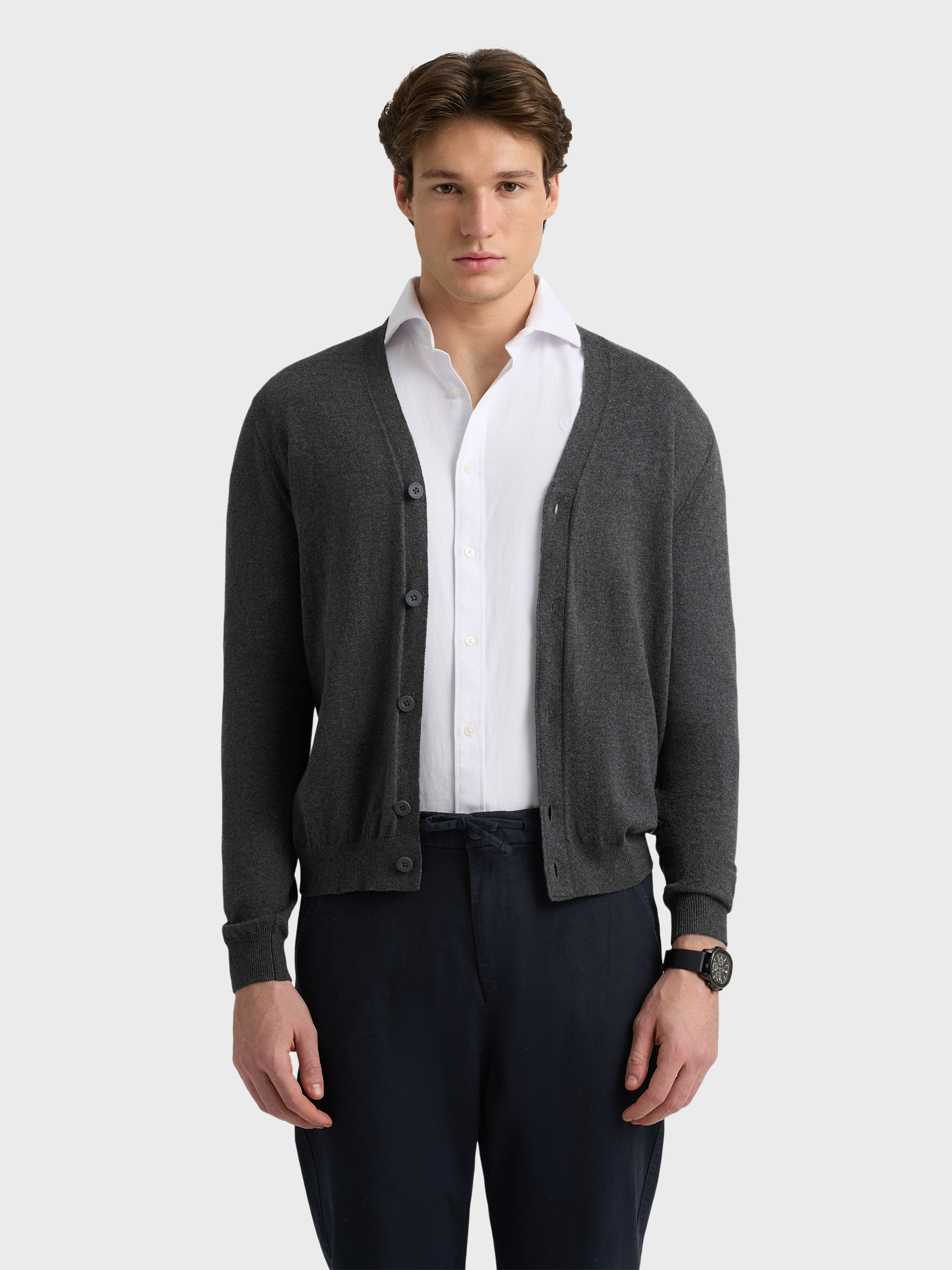 CARDIGAN TURNER GRIS