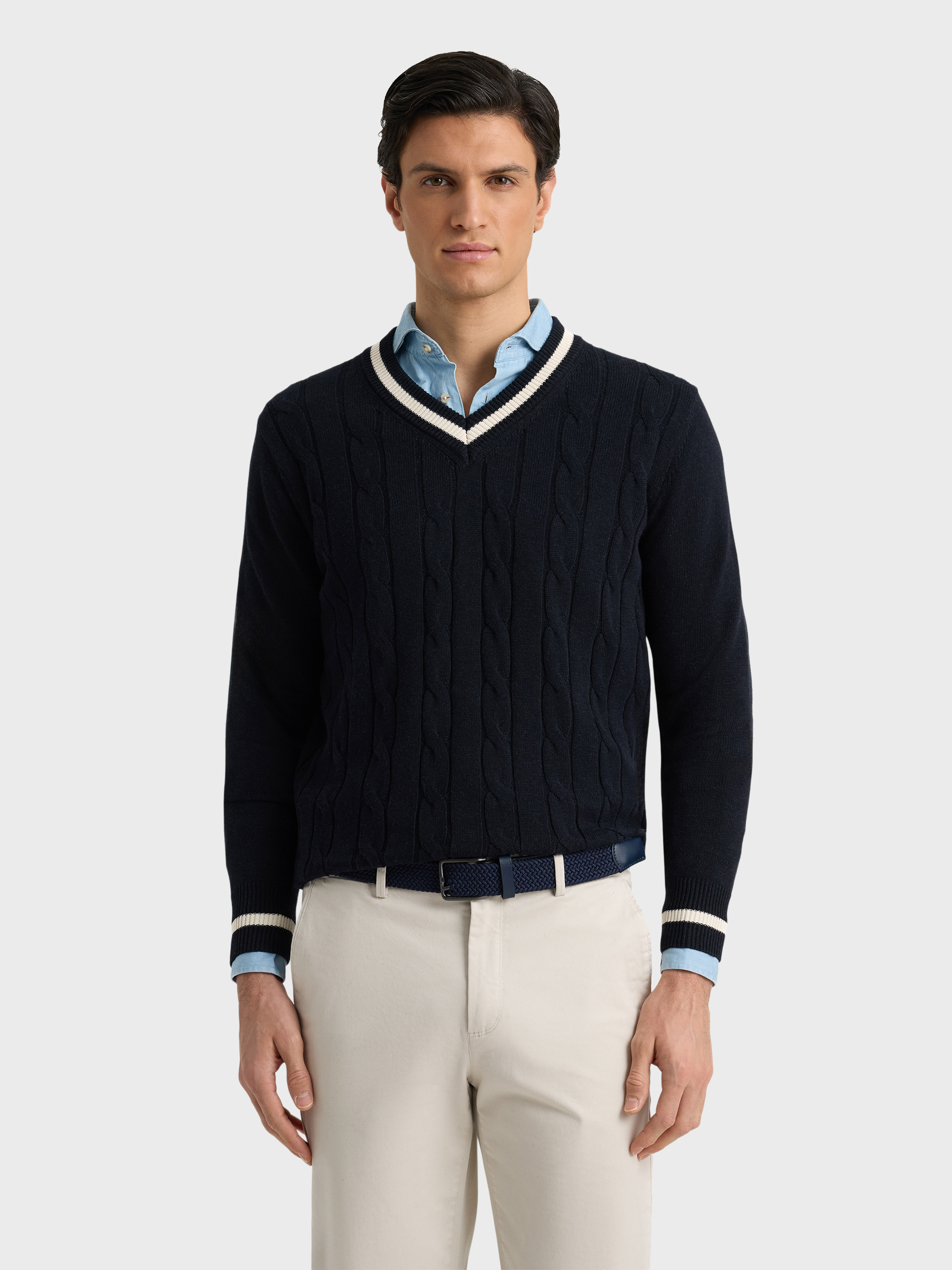 JERSEY MONACO AZUL MARINO