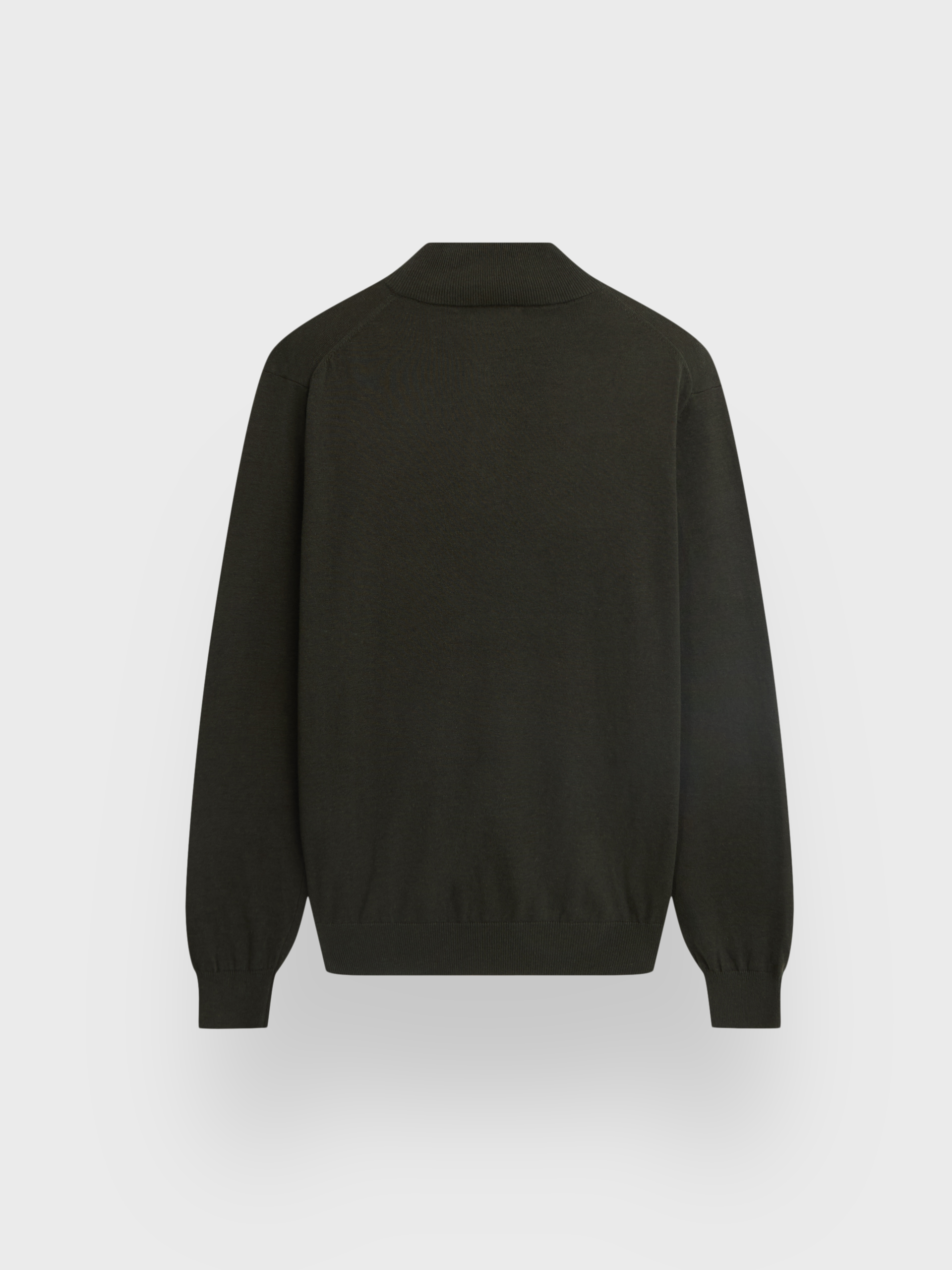 JERSEY BUTTON COLLAR