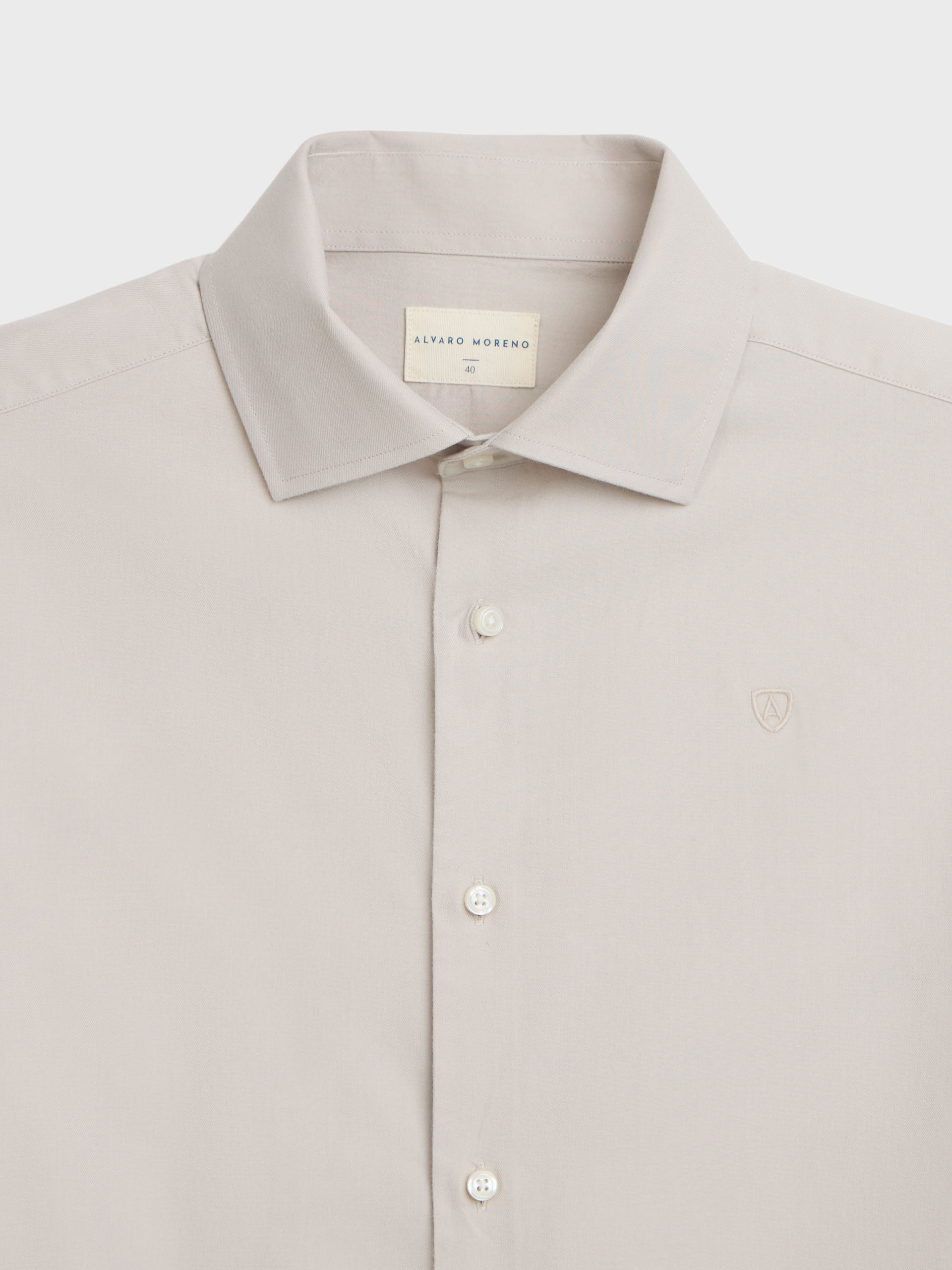 CAMISA TWILL PEACH