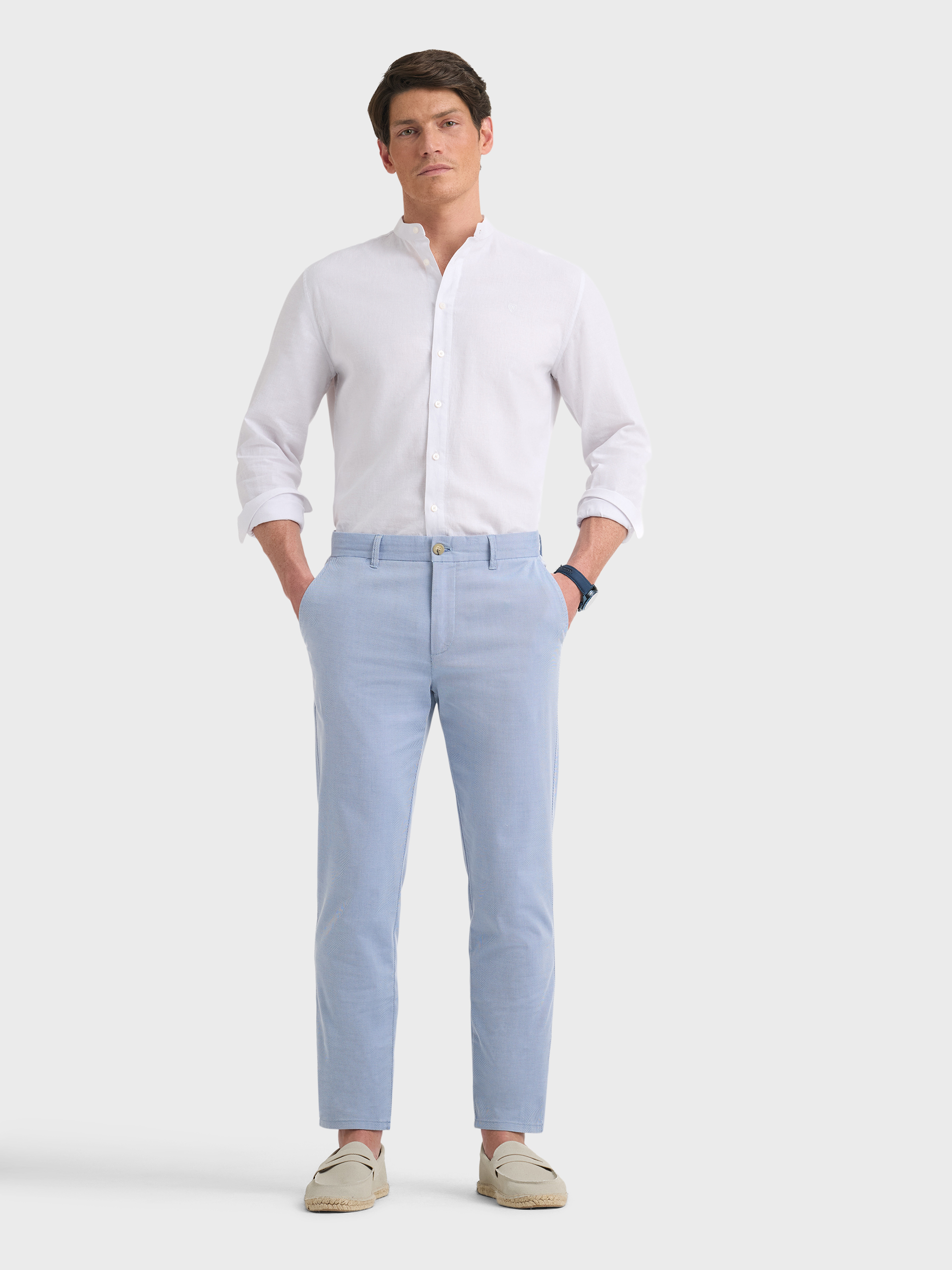 PANTALON DIAGONAL AZUL