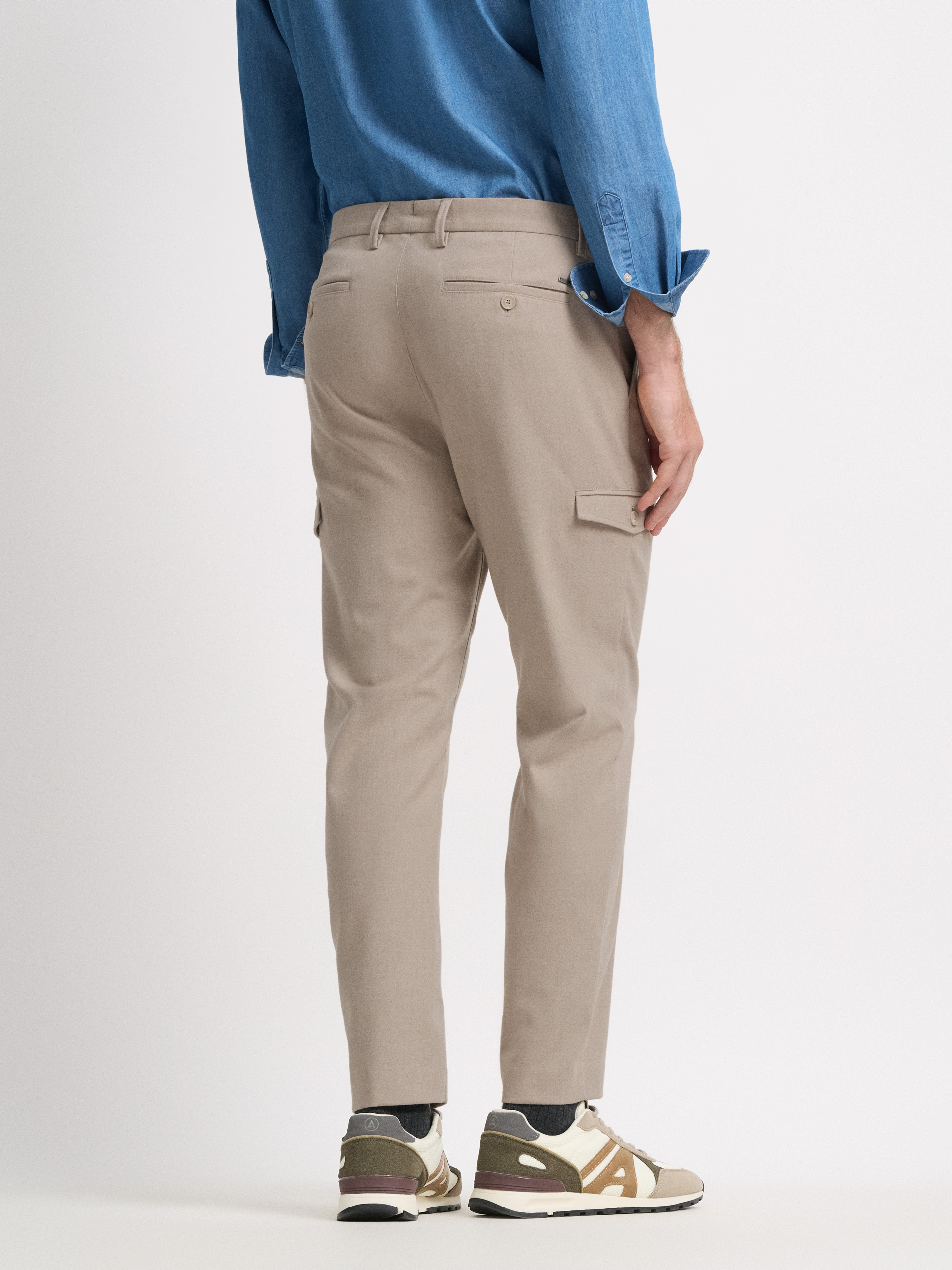 PANTALON CARGO FRANELA