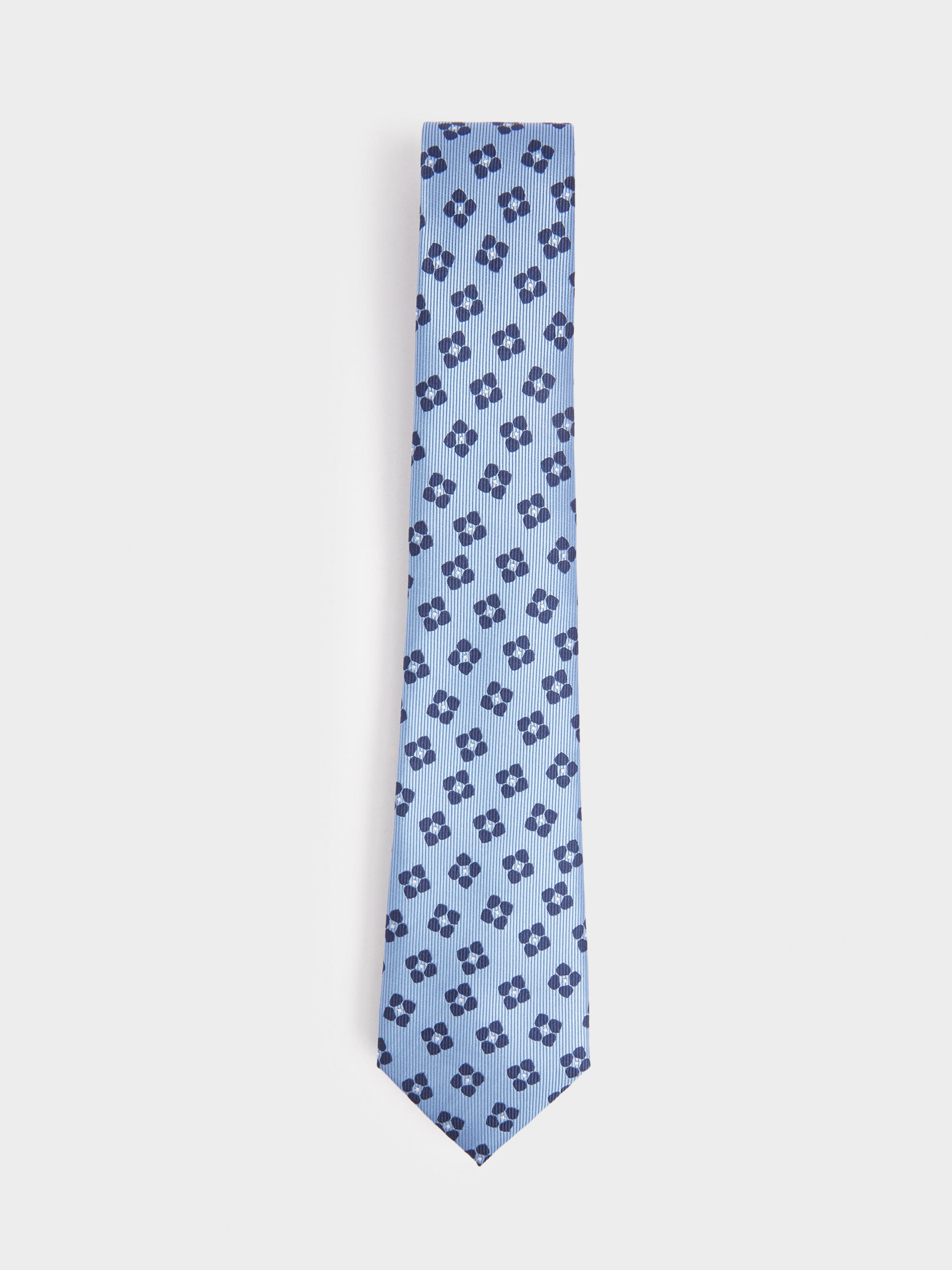 CORBATA JACQUARD MF AZUL