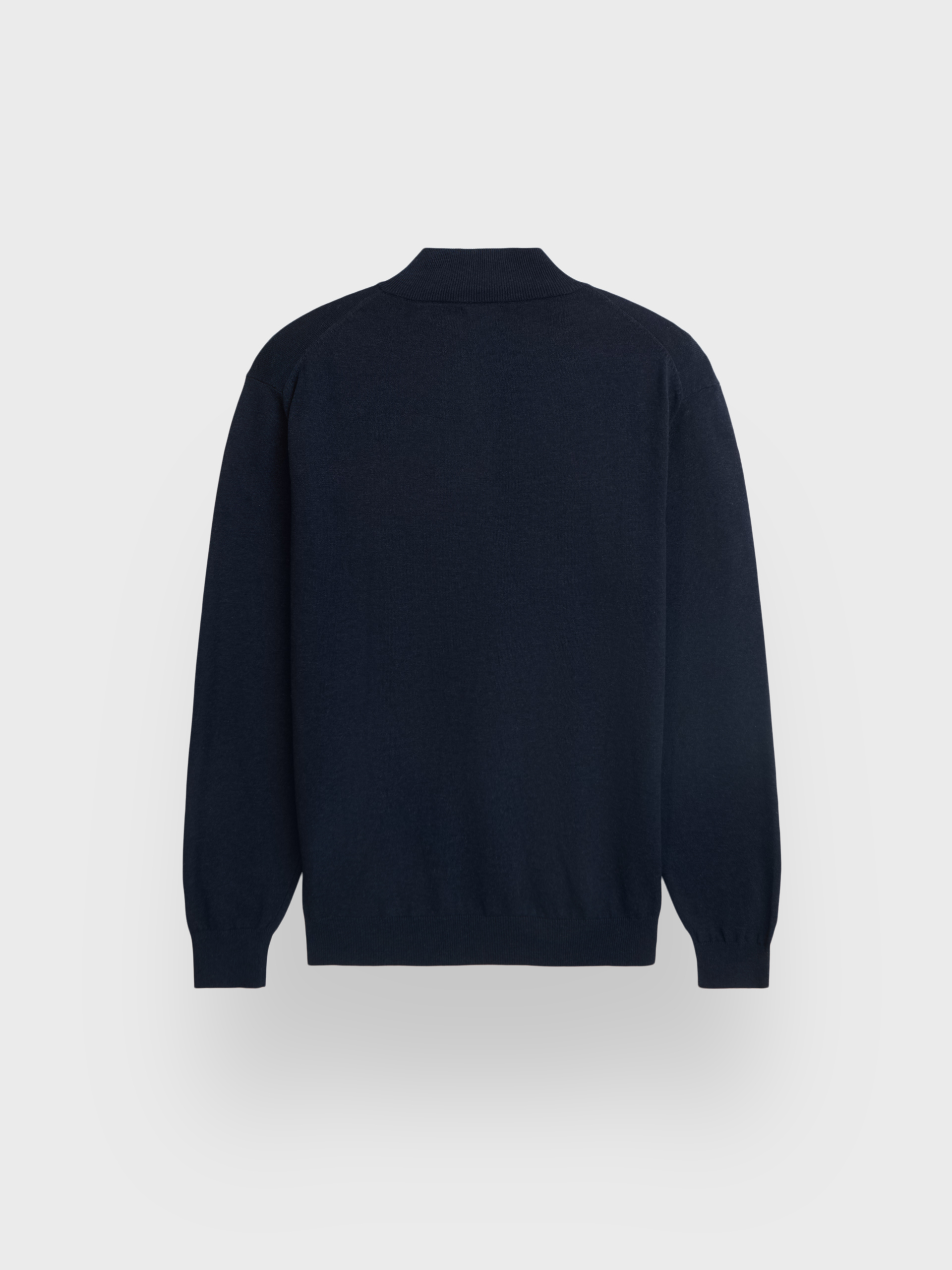 JERSEY BUTTON COLLAR