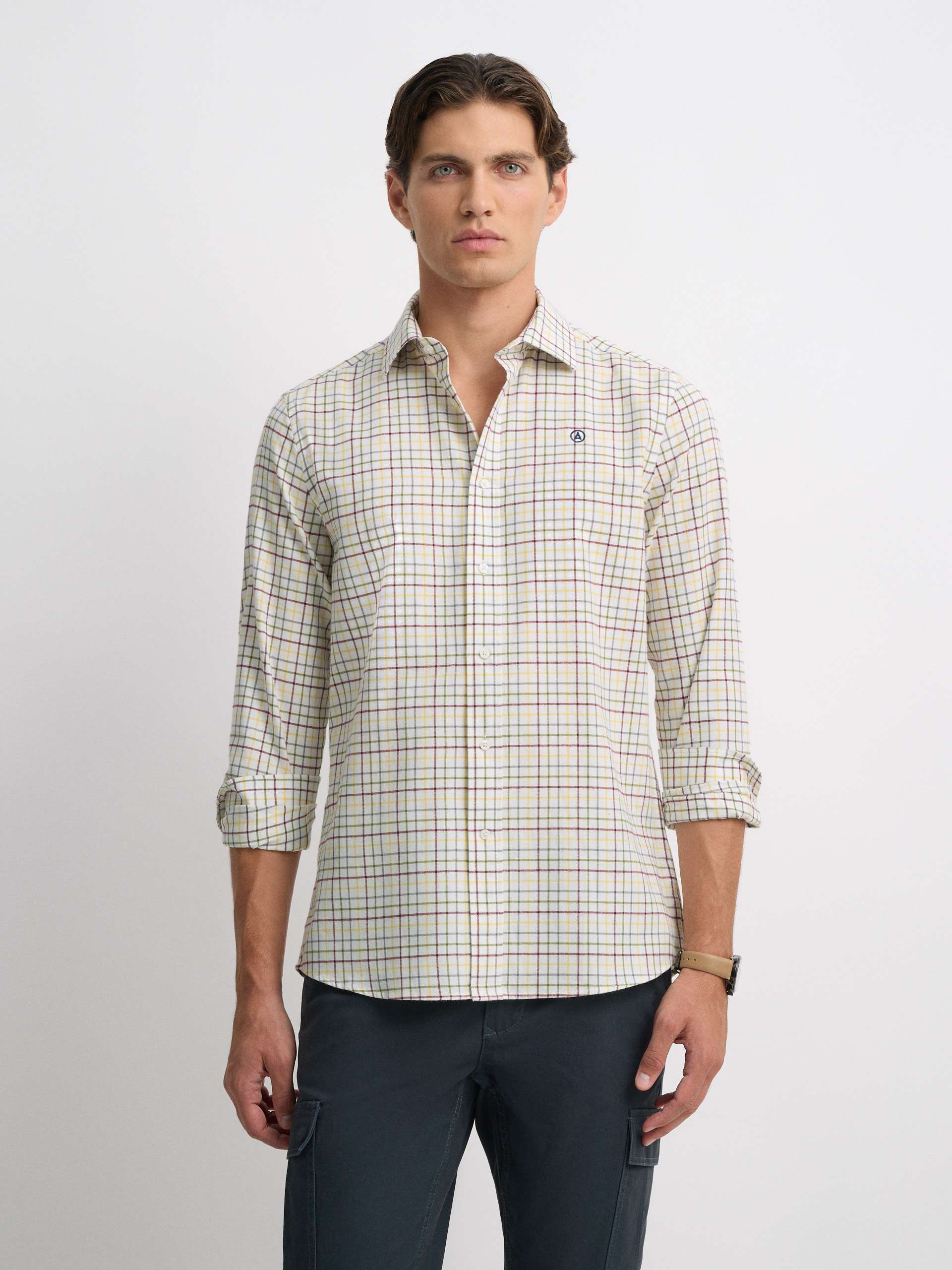 CAMISA HUNTER CHECKS VERDE