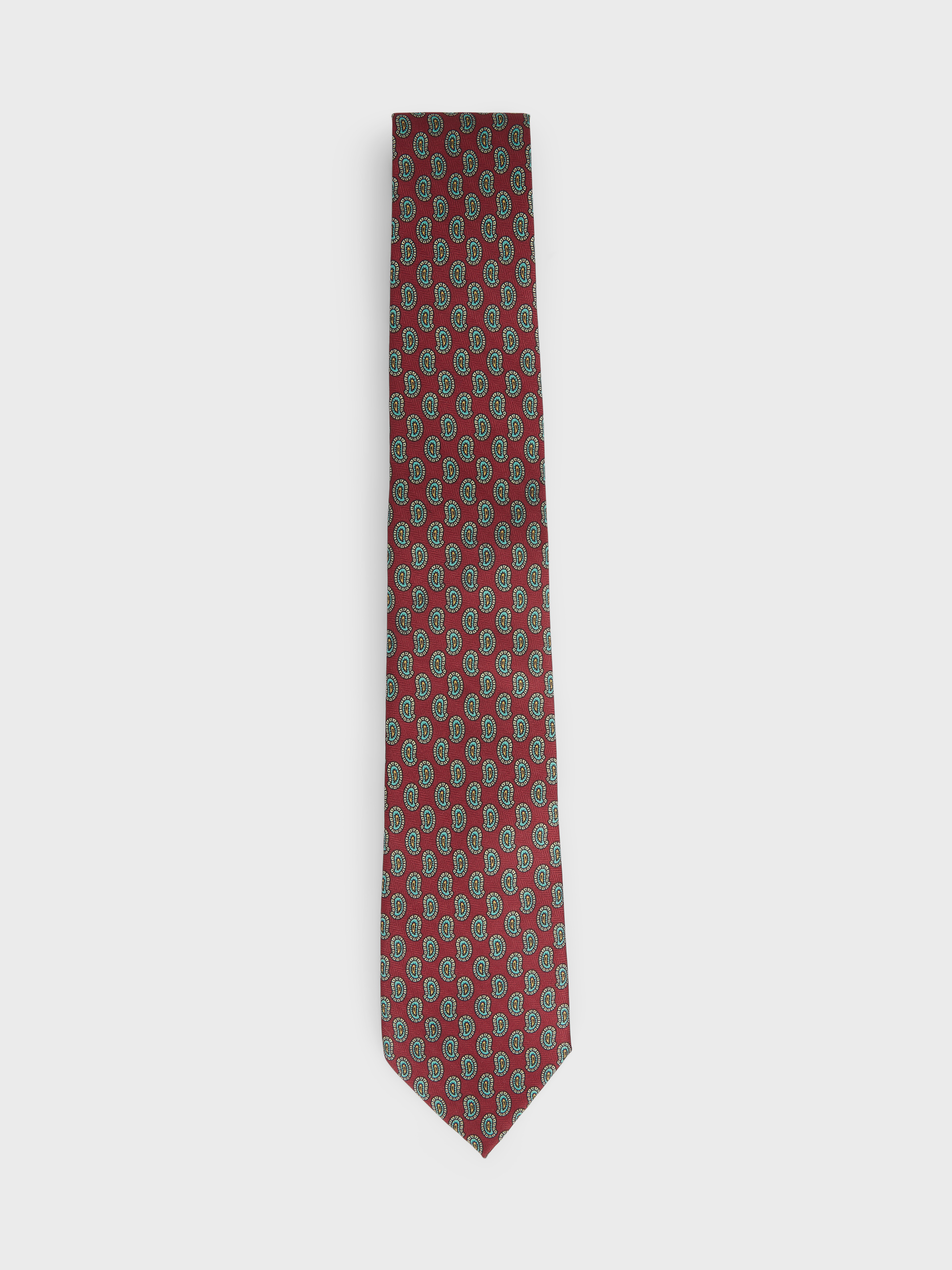 CORBATA PRINTED BURDEOS