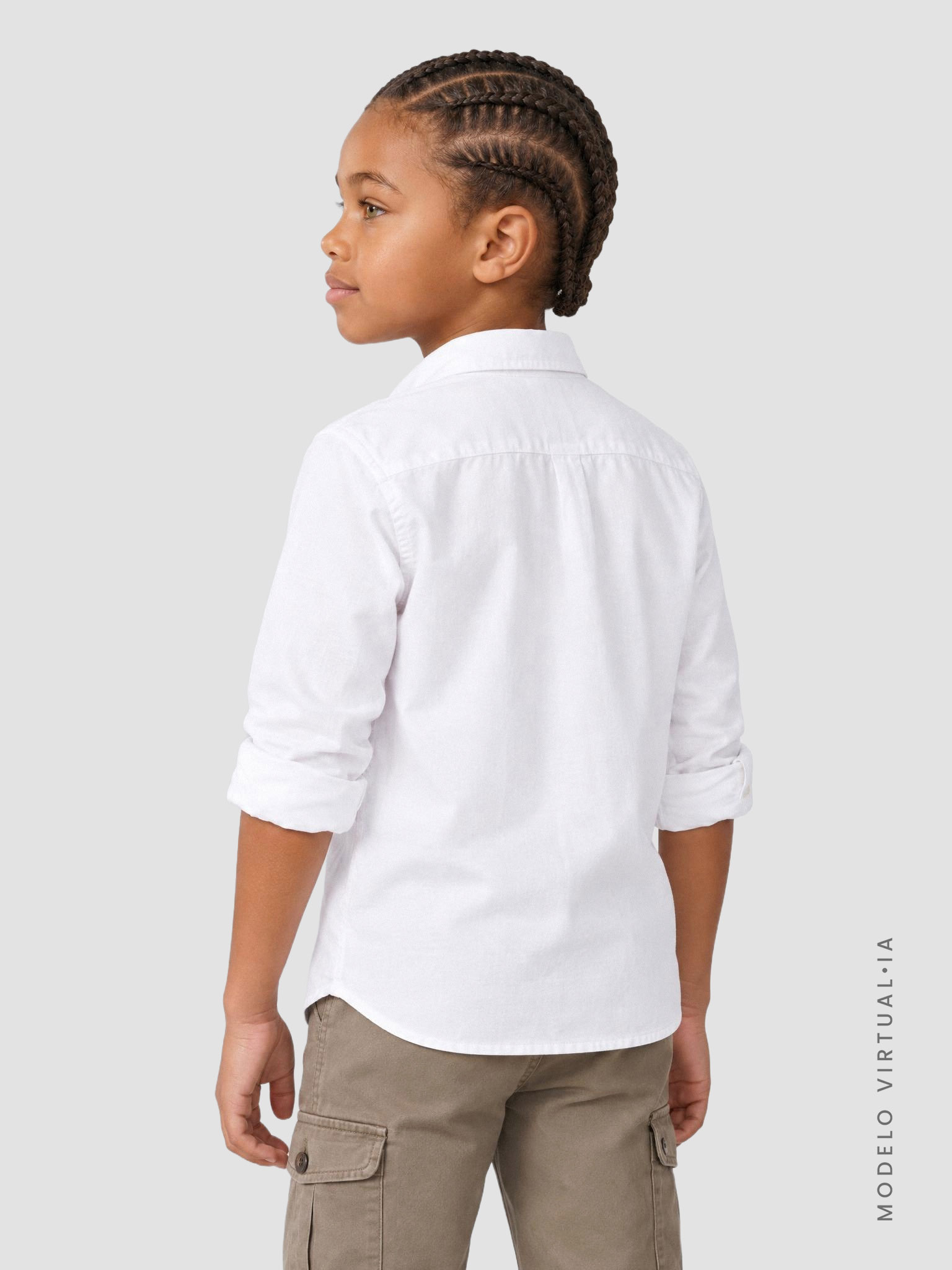 CAMISA OXFORD SOLID KIDS