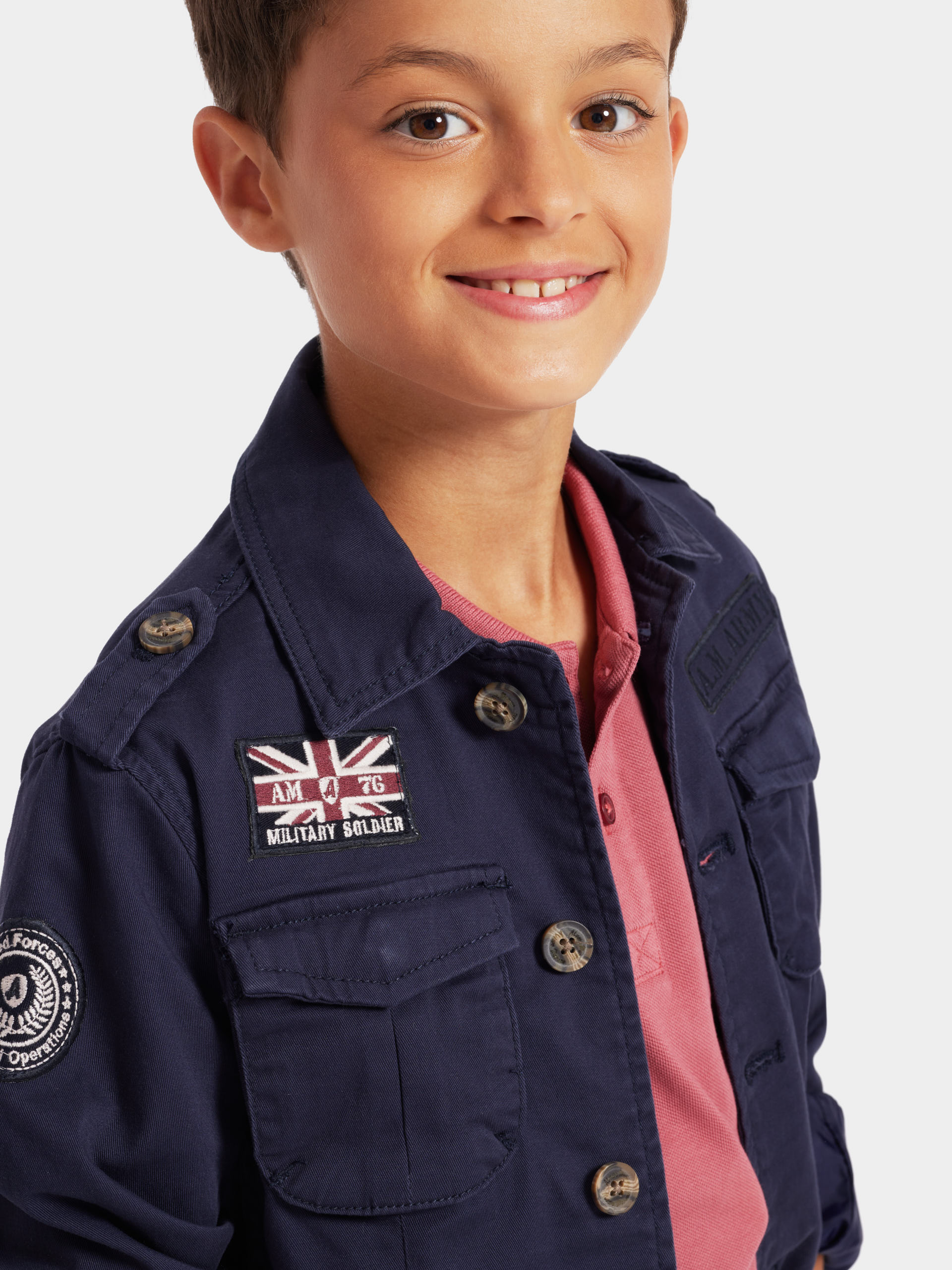 SAHARIANA MILITAR KIDS