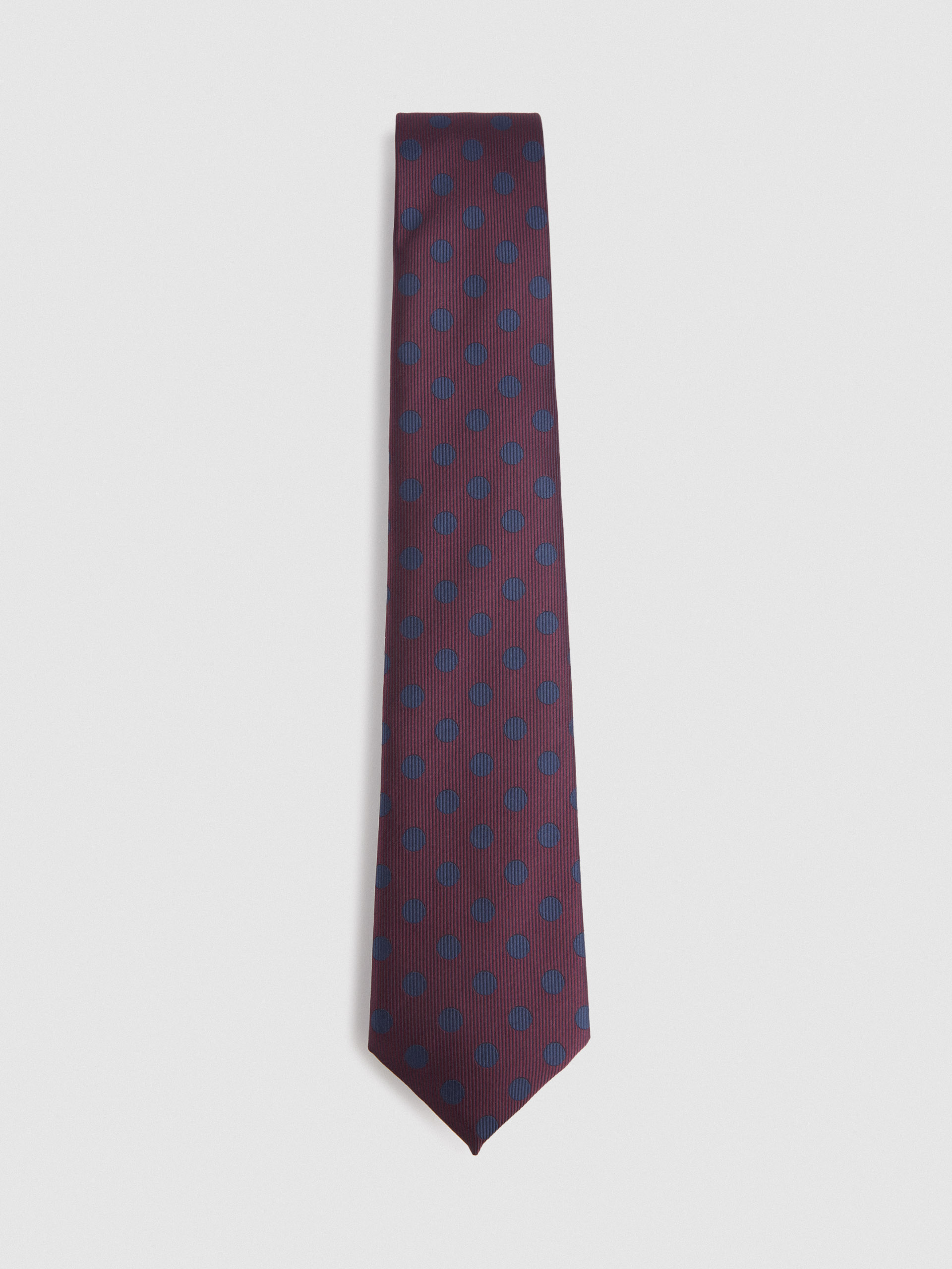CORBATA JACQUARD MF BURDEOS