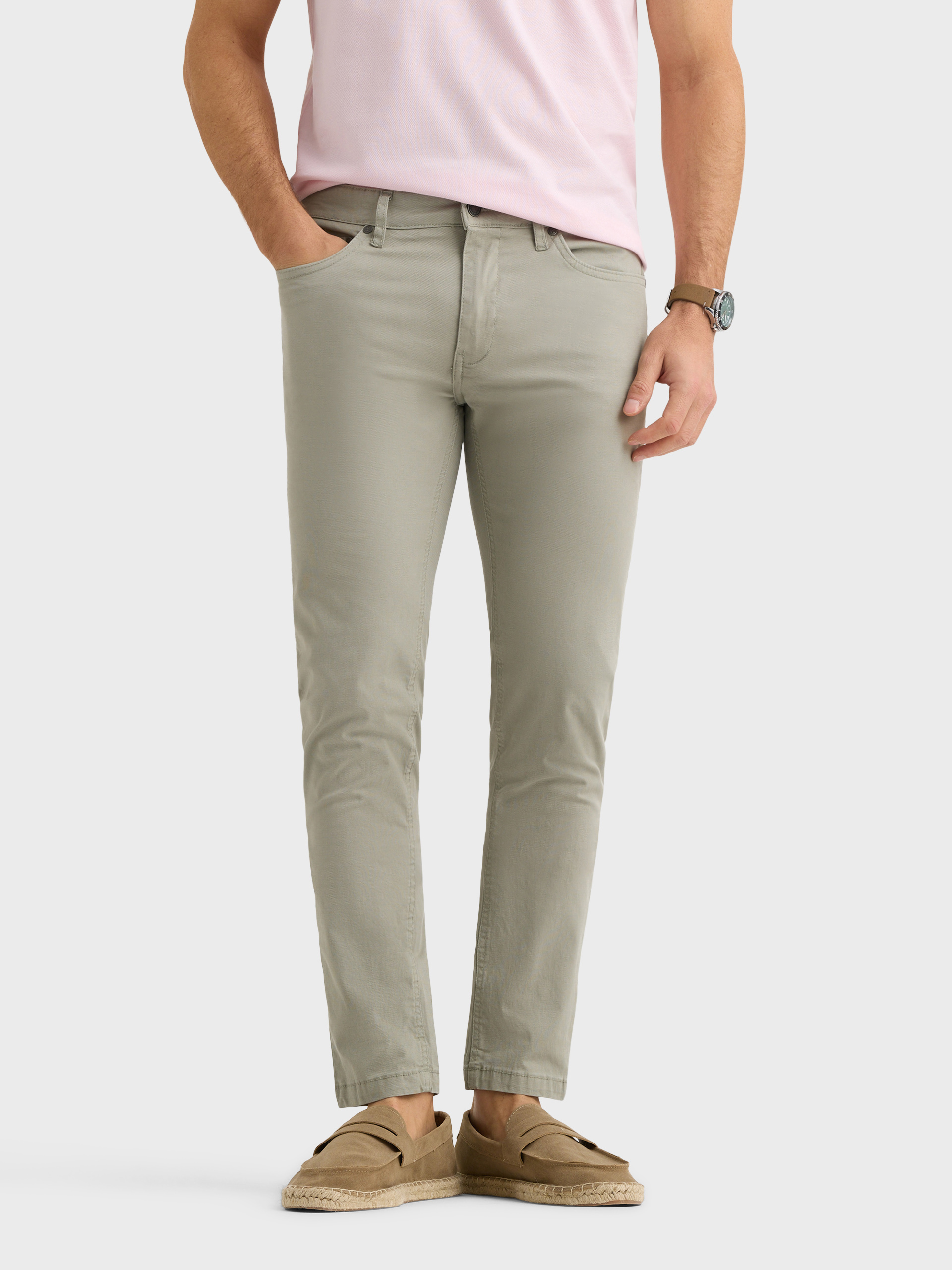 PANTALON 5 BOLSILLOS VERDE