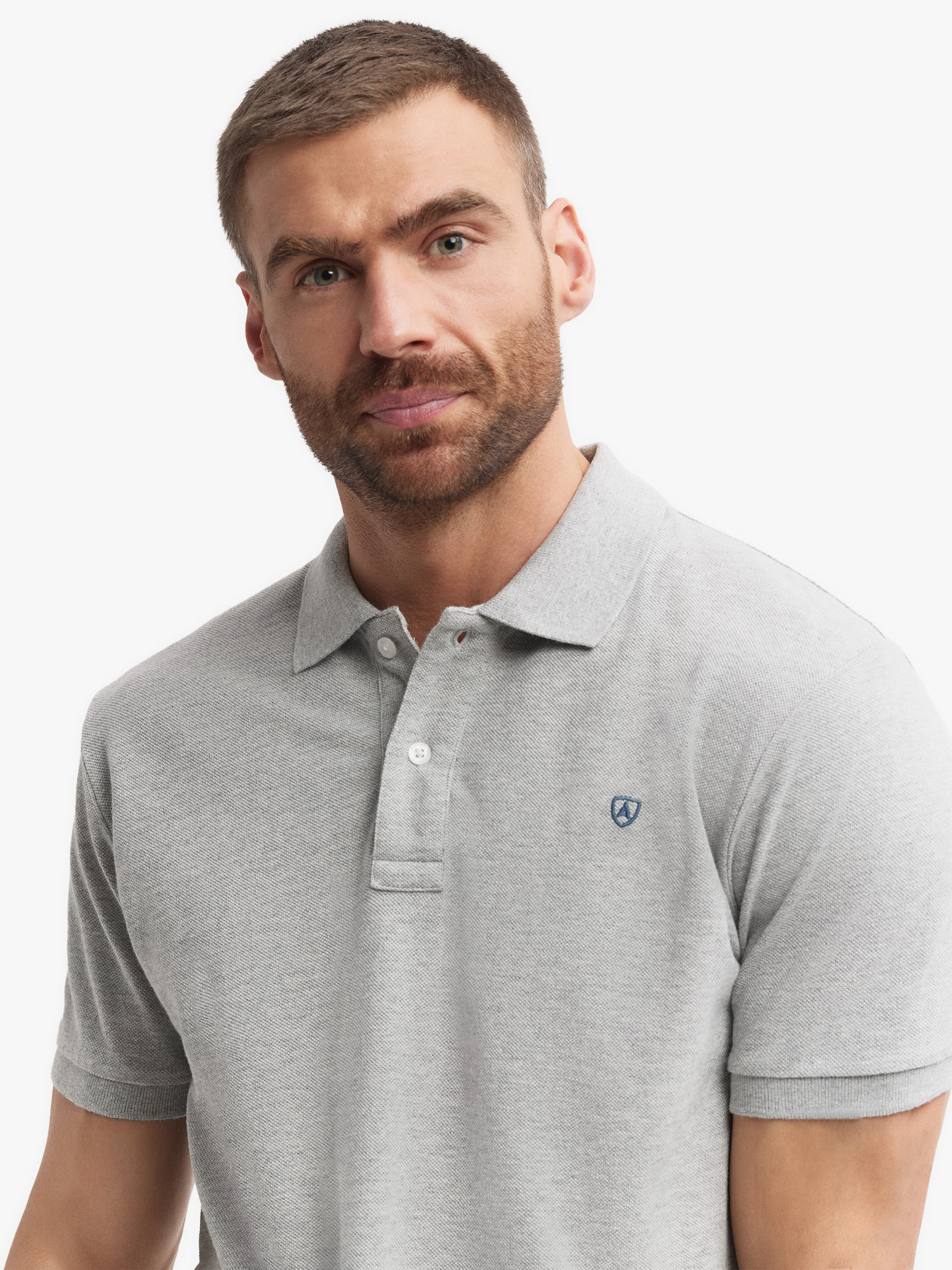POLO BASIC GRIS