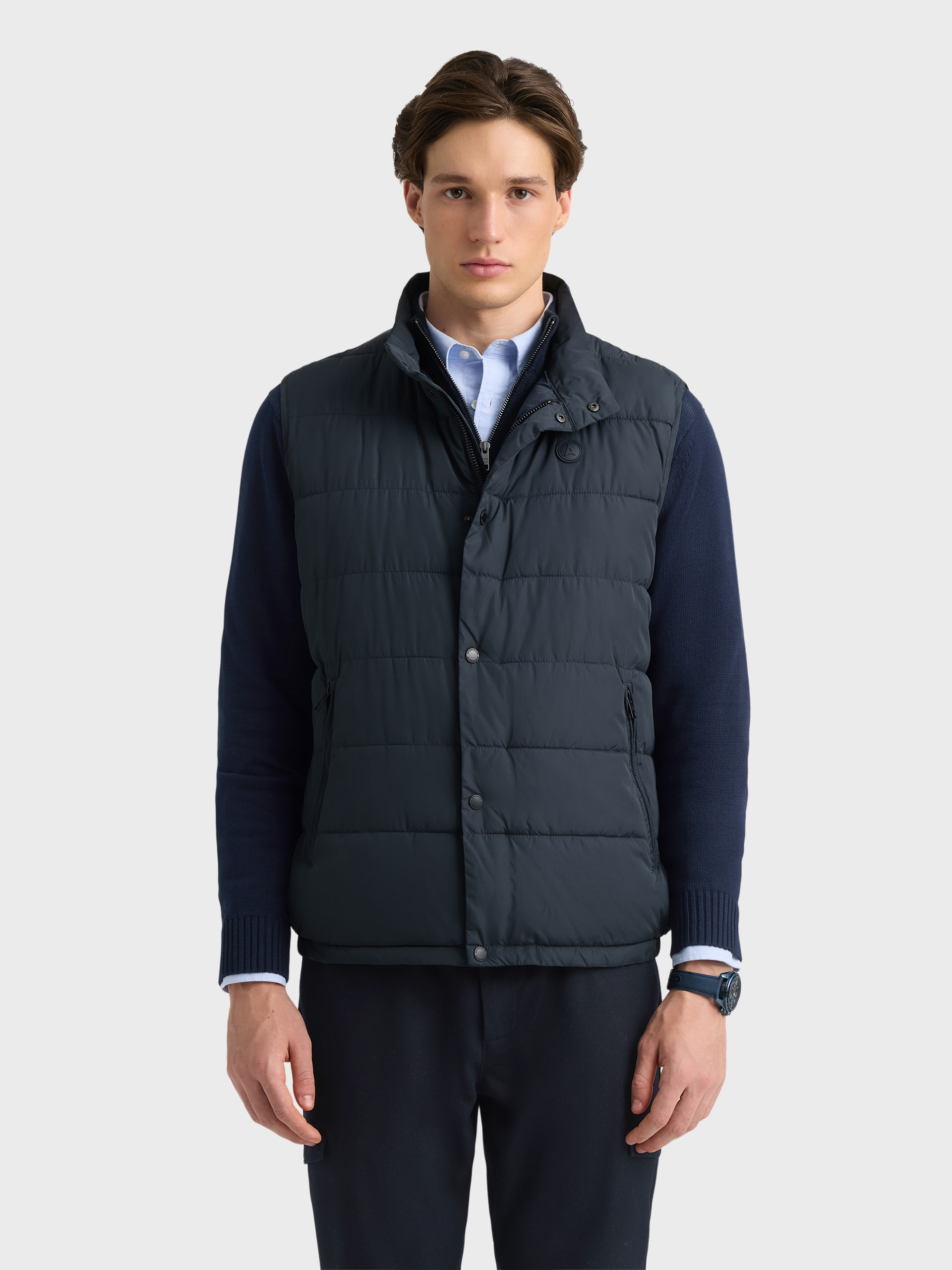 CHALECO BORIS AZUL MARINO