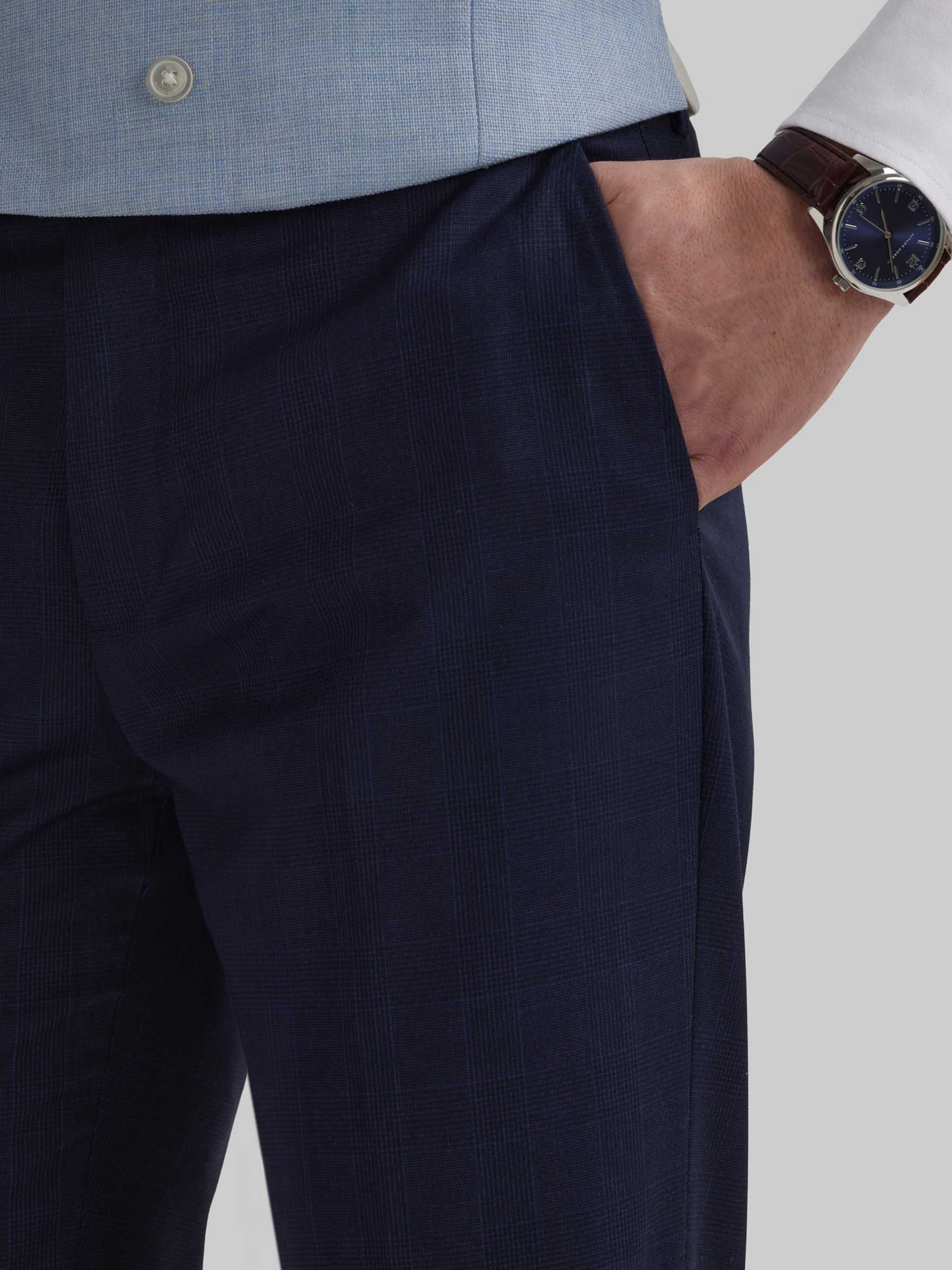 PANTALON MILANO GALES AZUL MARINO PANTALON MILANO GALES AZUL MARINO