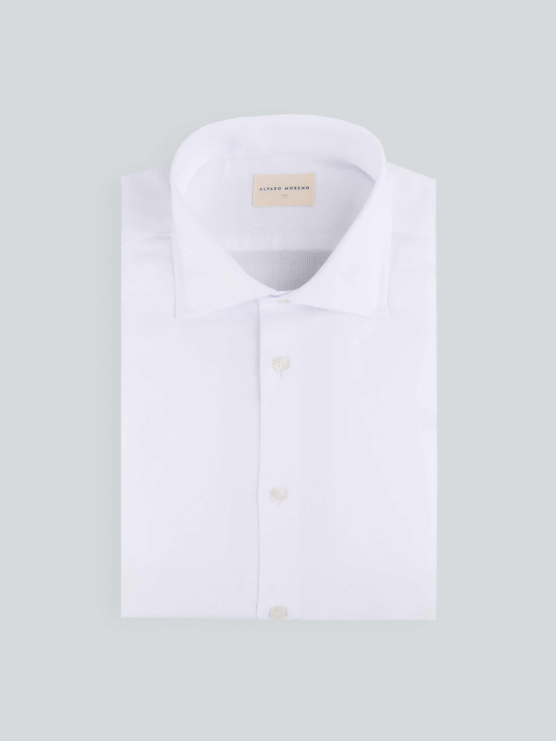 CAMISA VESTIR MICRO BLANCO