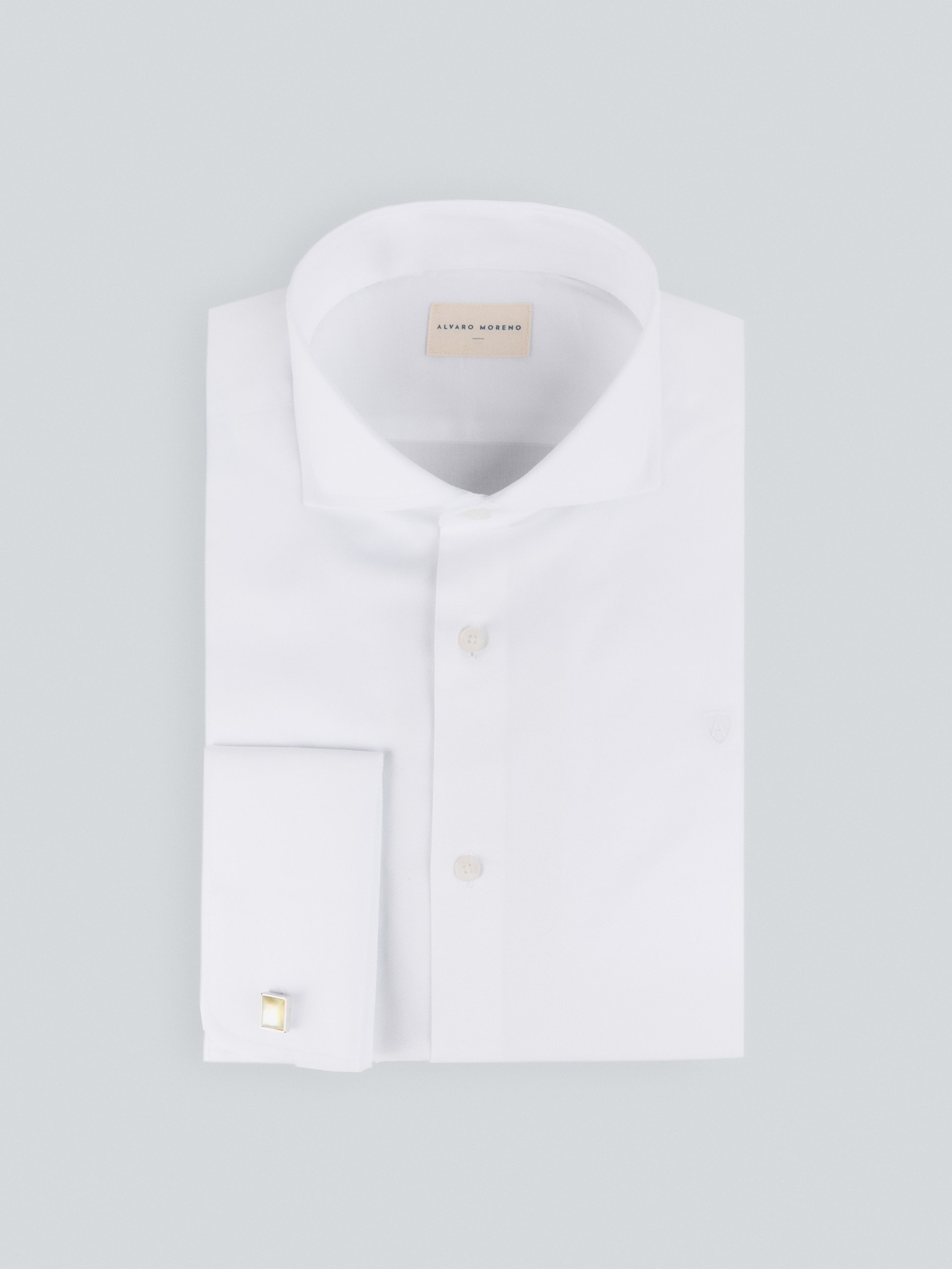 CAMISA DIAGONAL P.DOBLE BLANCO