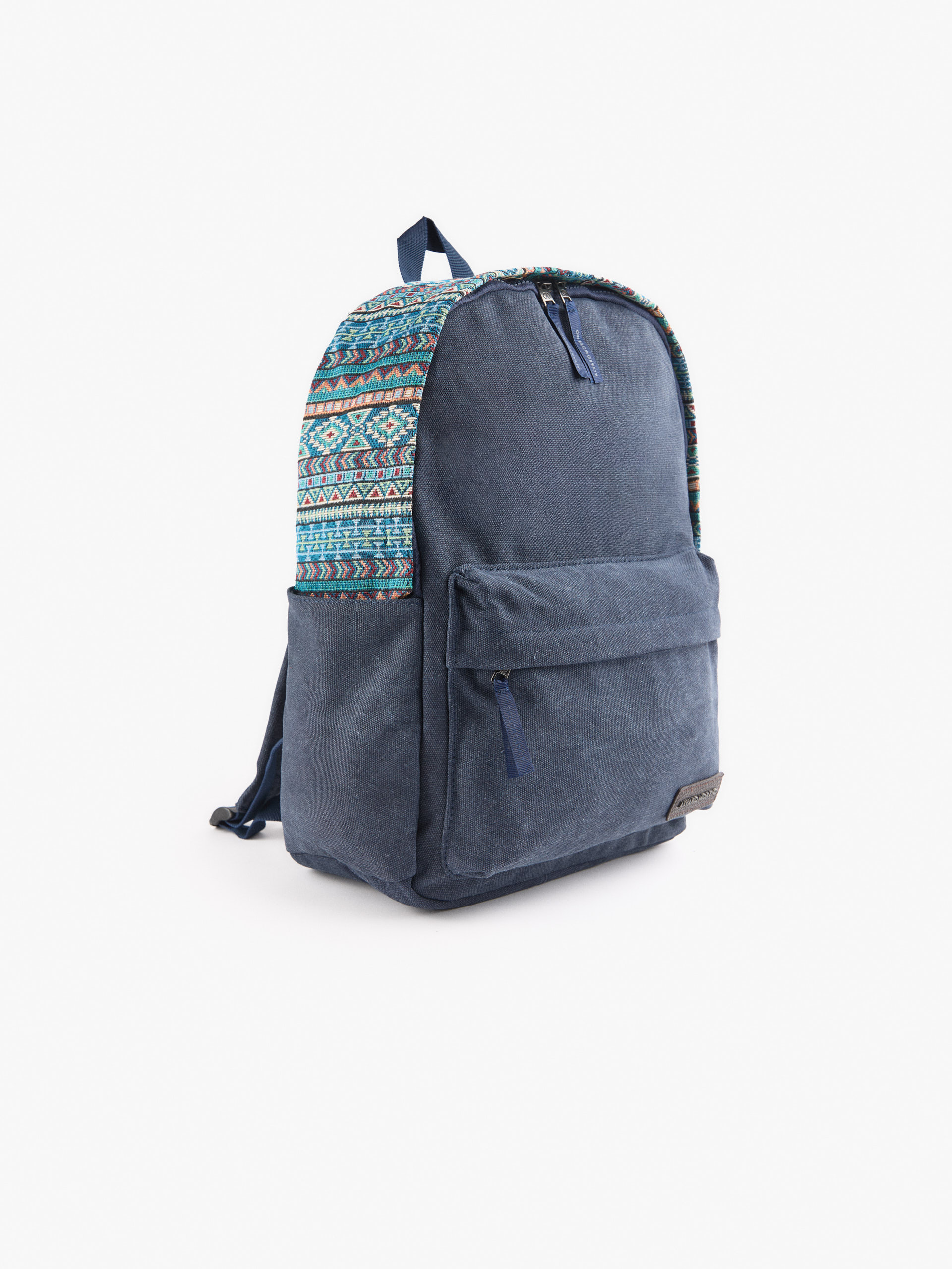 MOCHILA ETNICA AZUL MARINO