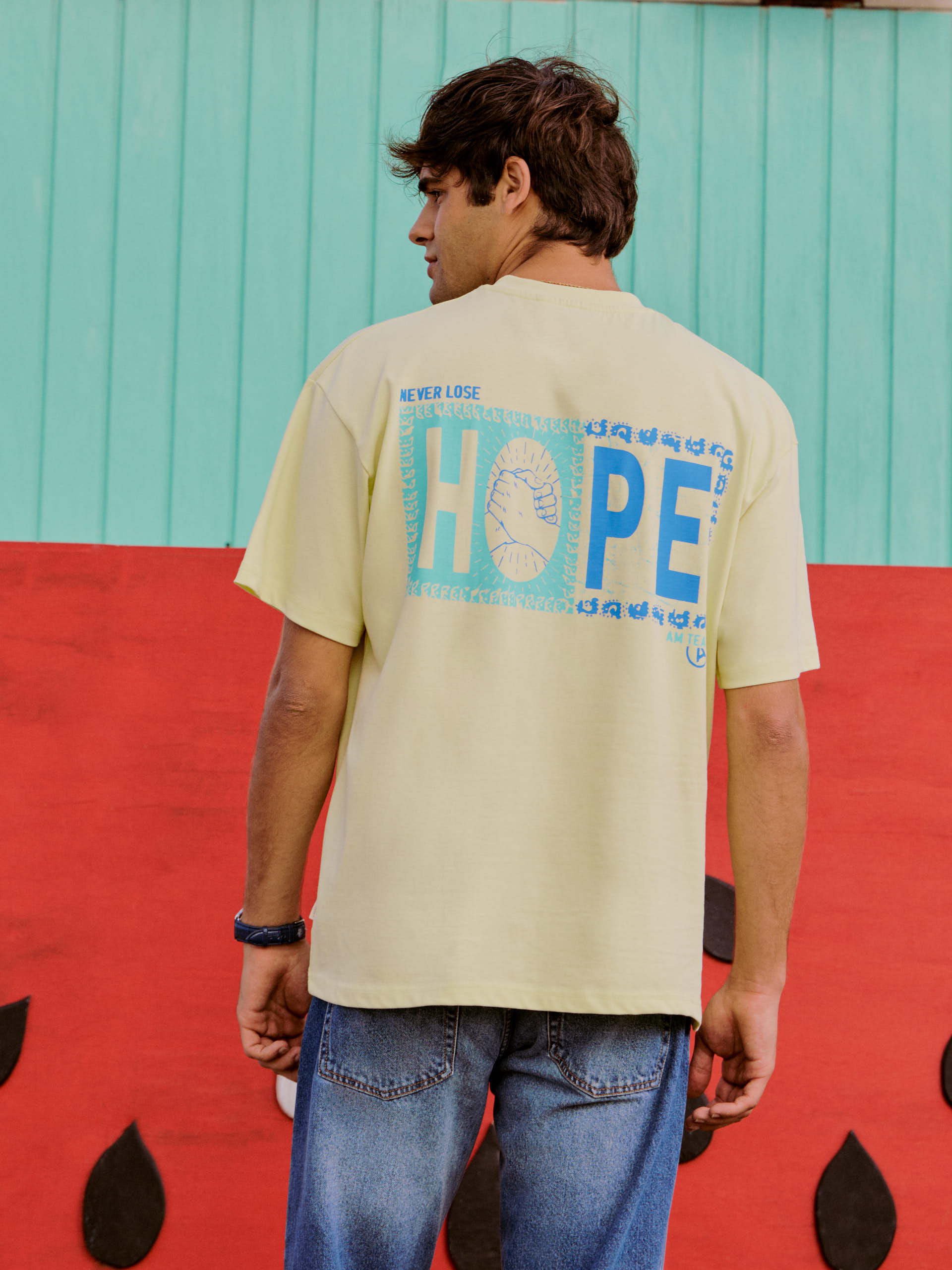CAMISETA HOPE AMARILLO