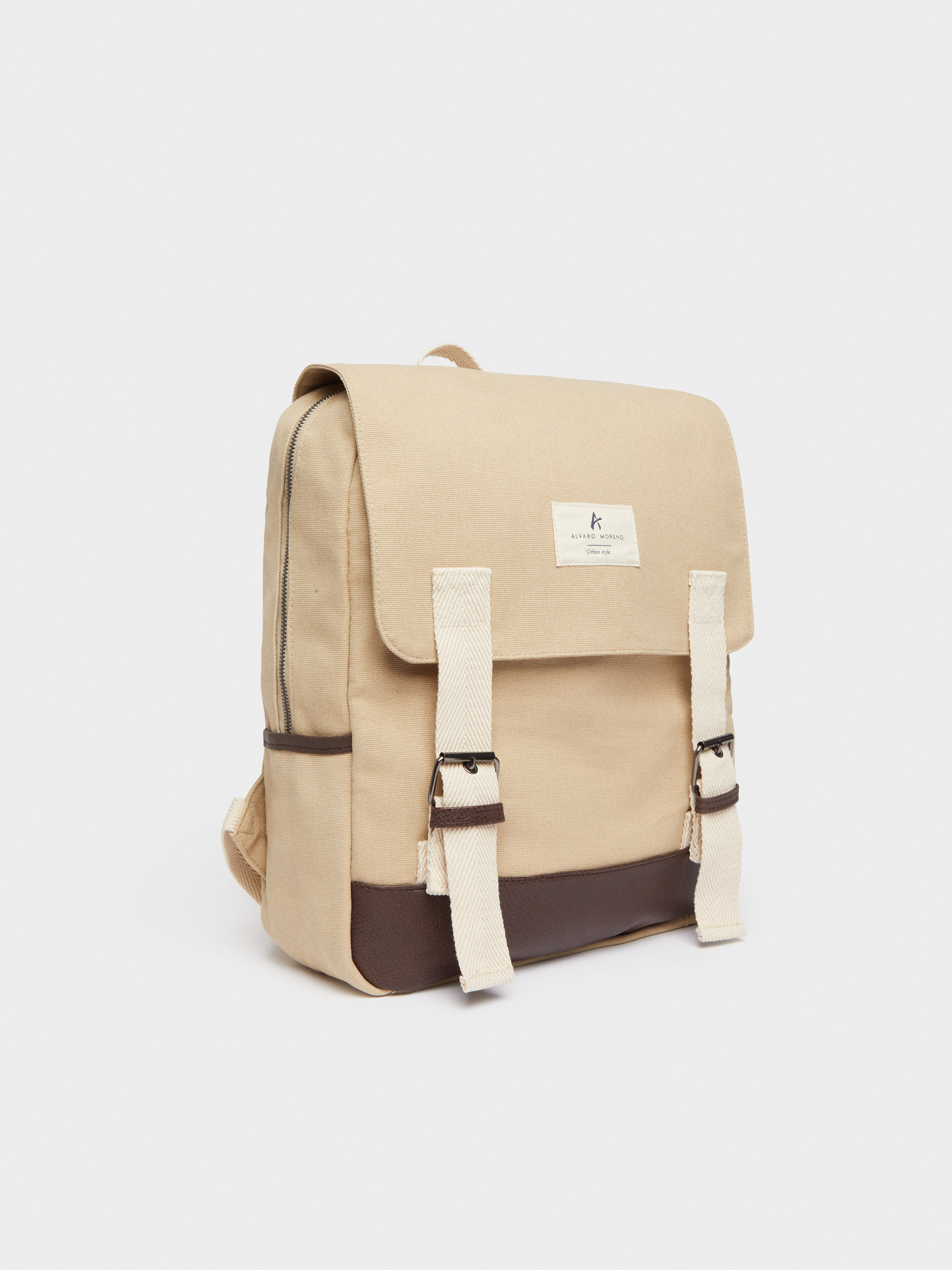 MOCHILA NIXON BEIGE