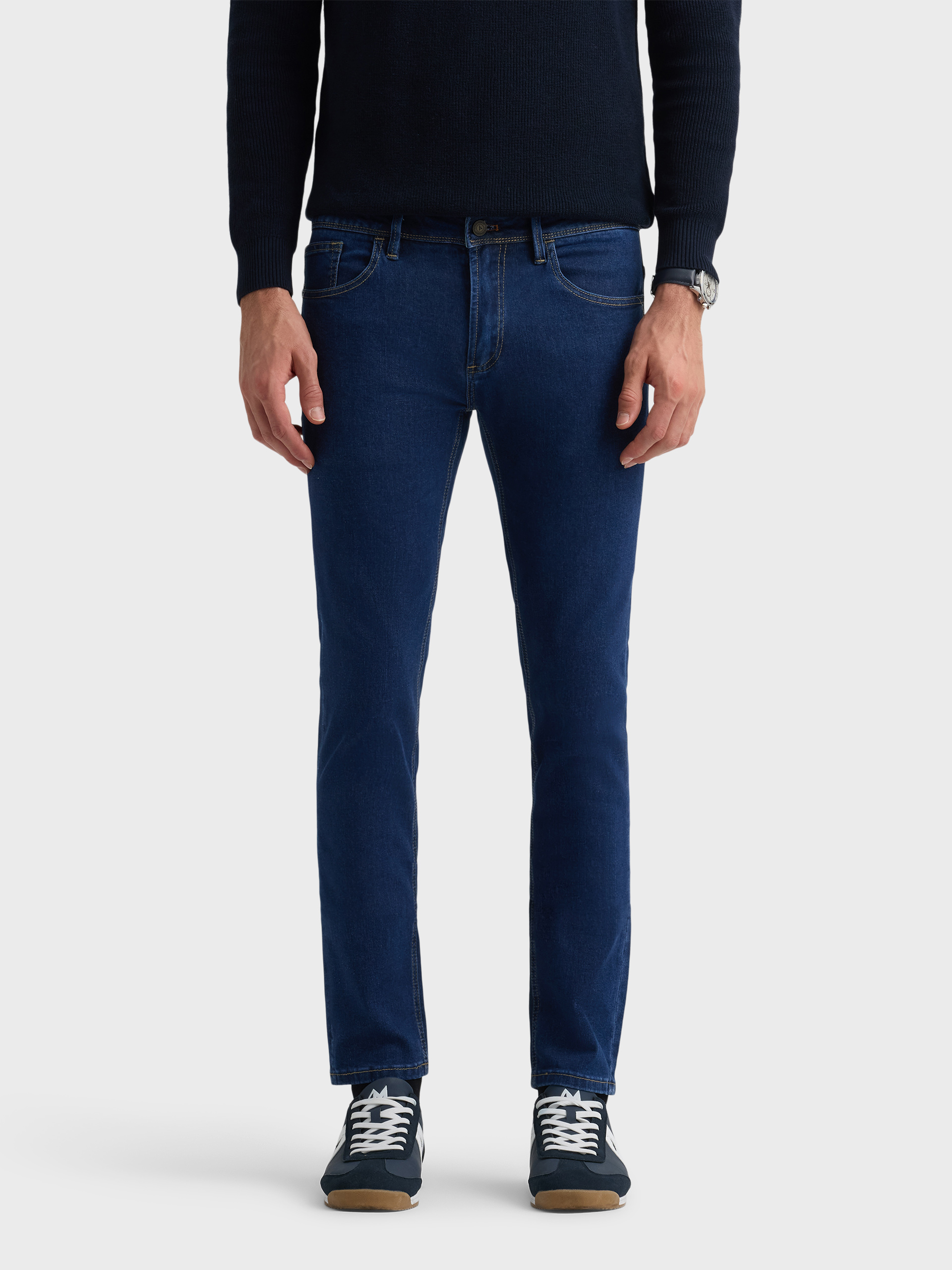 DENIM SKINNY AZUL MARINO