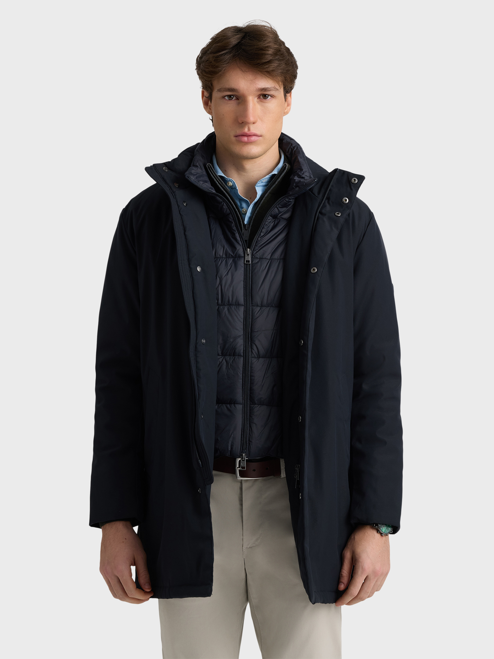 PARKA ROWAN AZUL MARINO