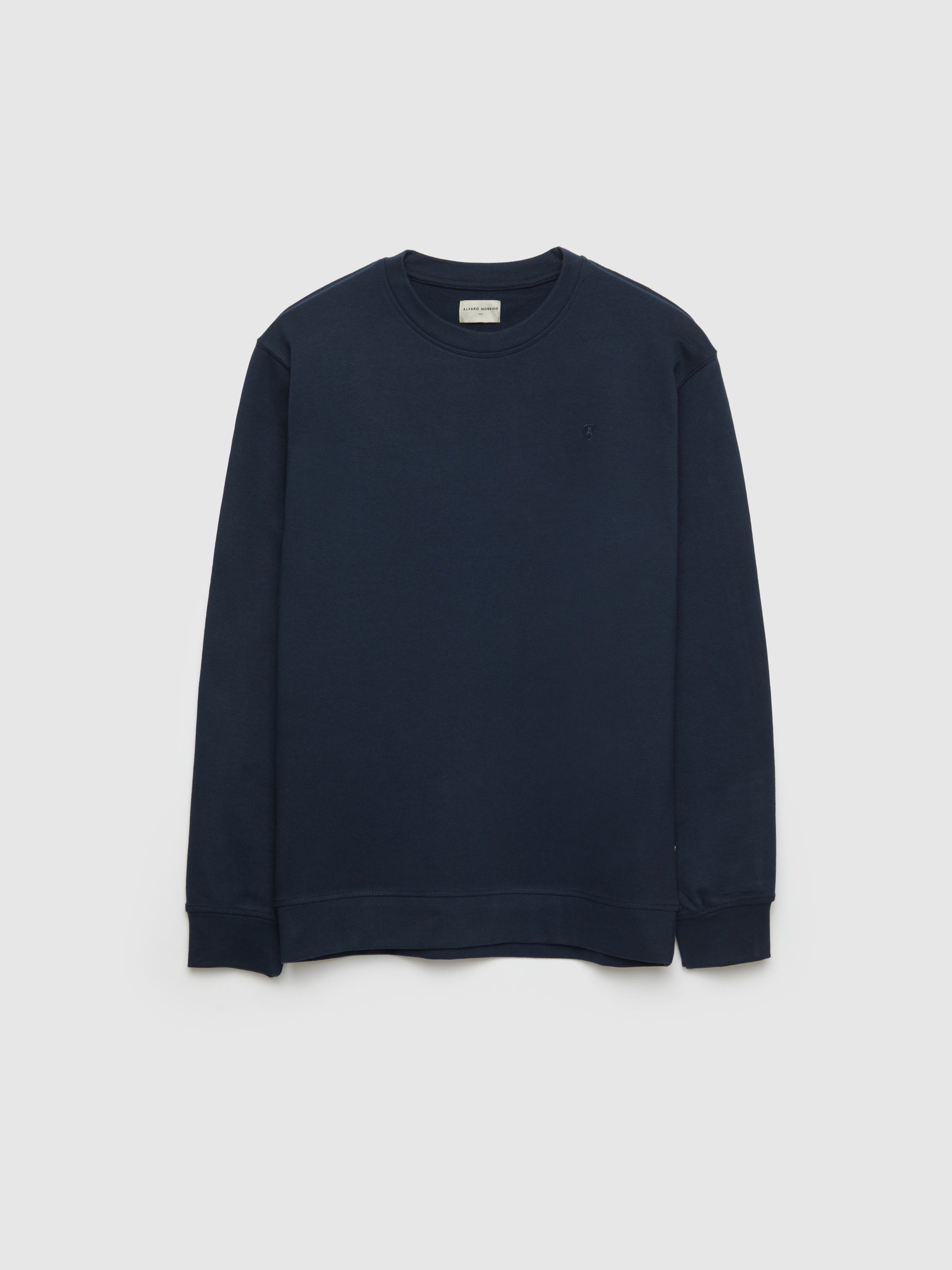 Sudadera basica azul sale marino