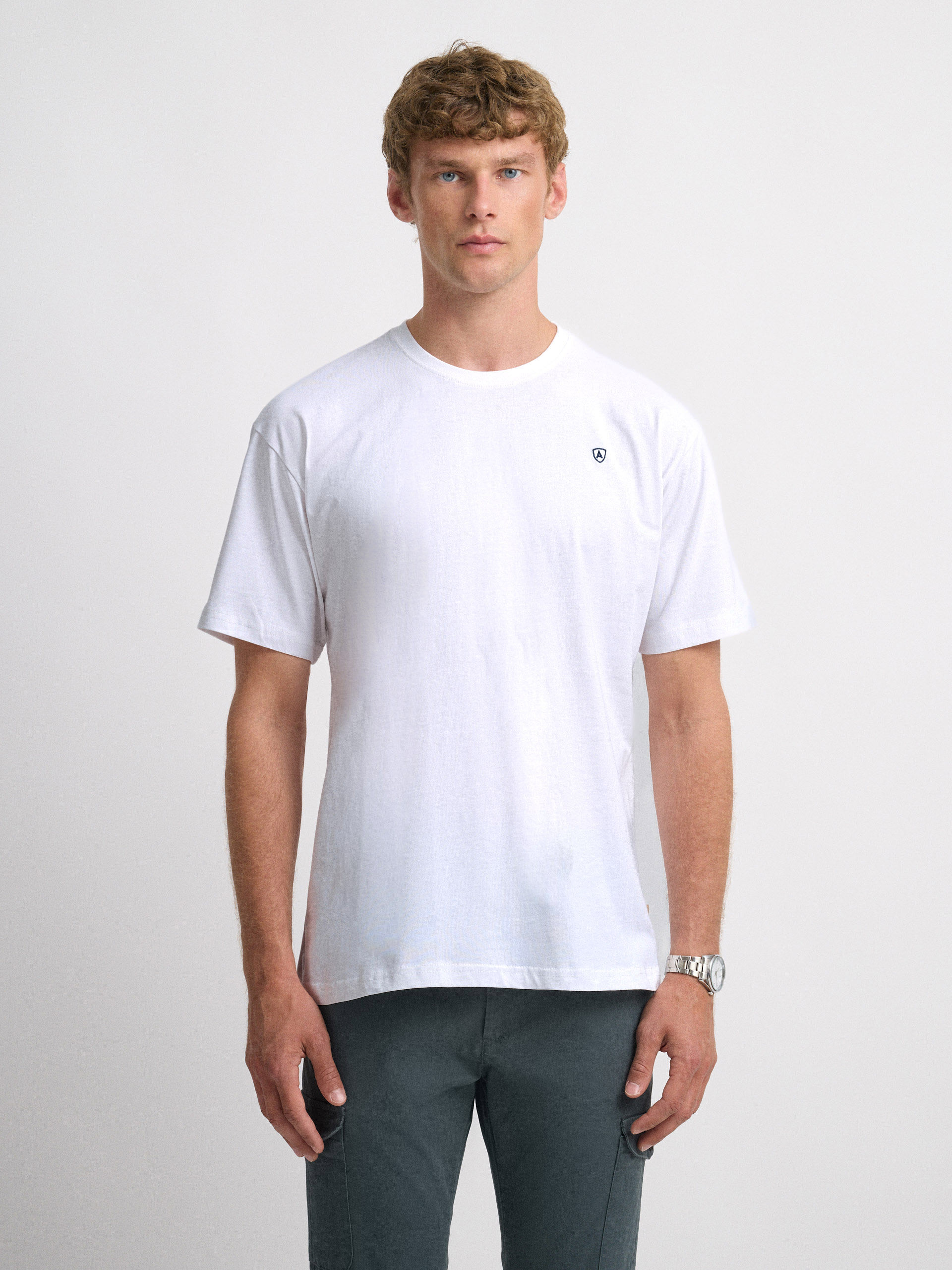 CAMISETA BASICA BLANCO