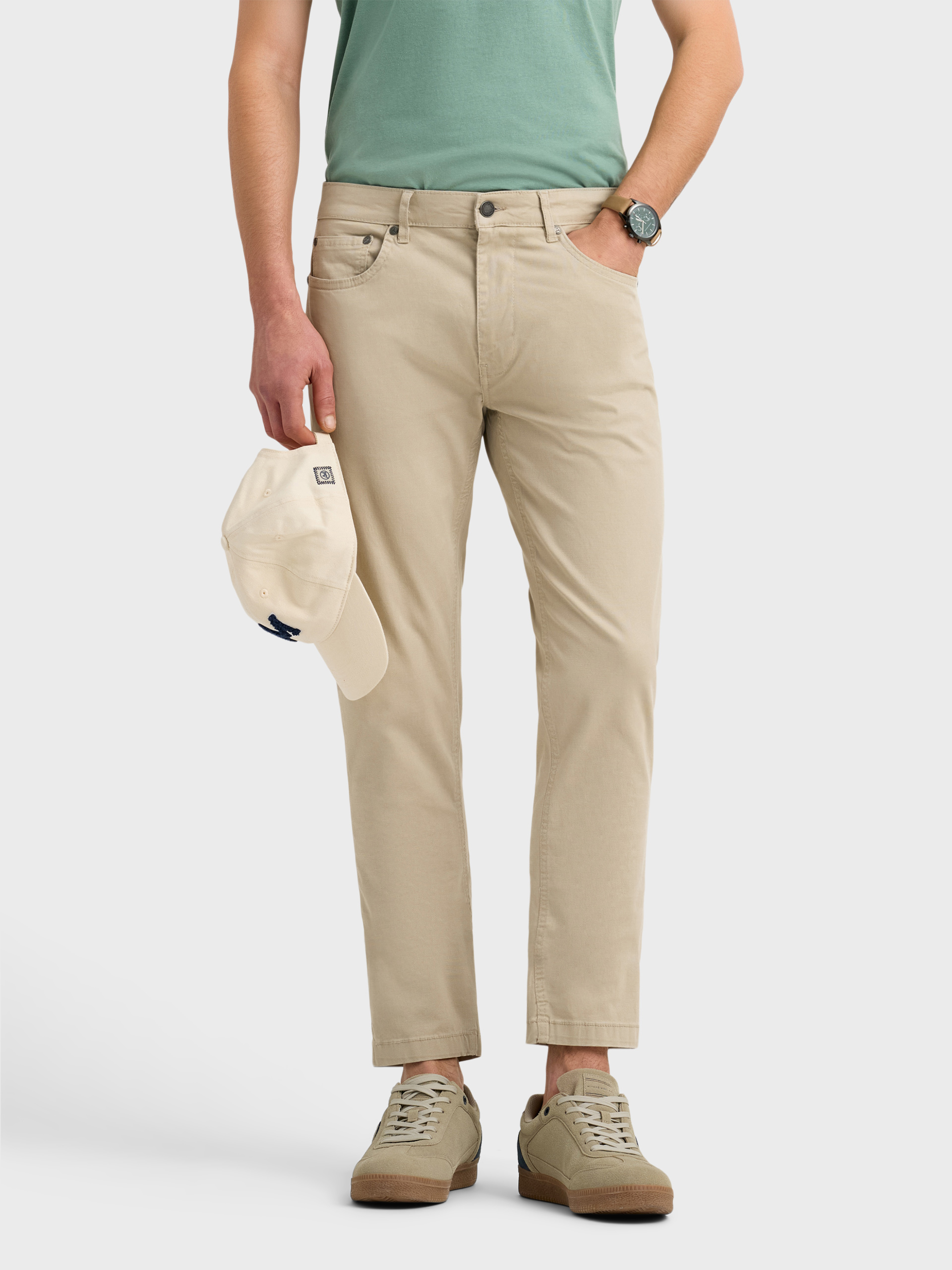 PANTALON 5 BOLSILLOS CAMEL