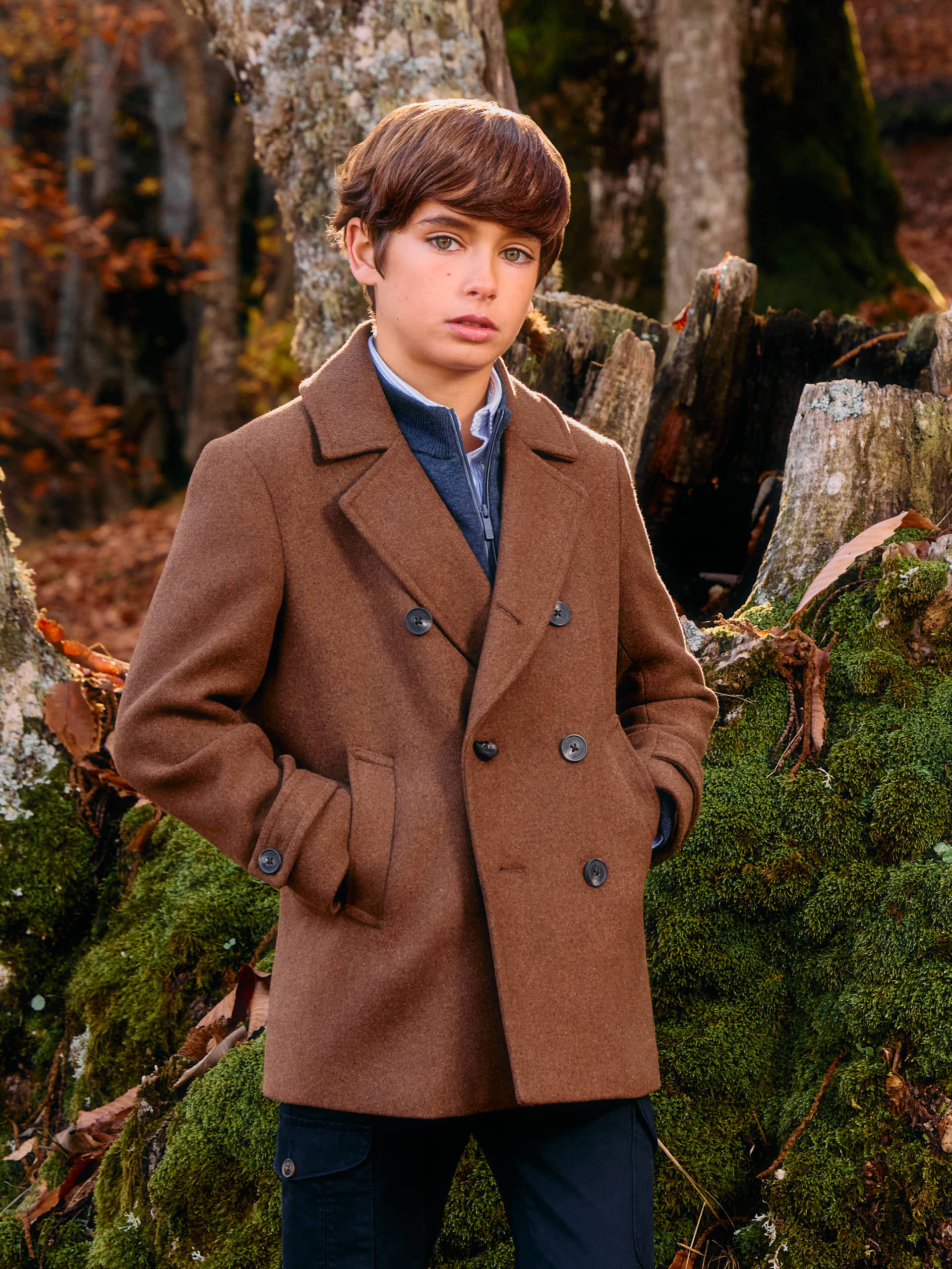 ABRIGO THOMAS KIDS CAMEL