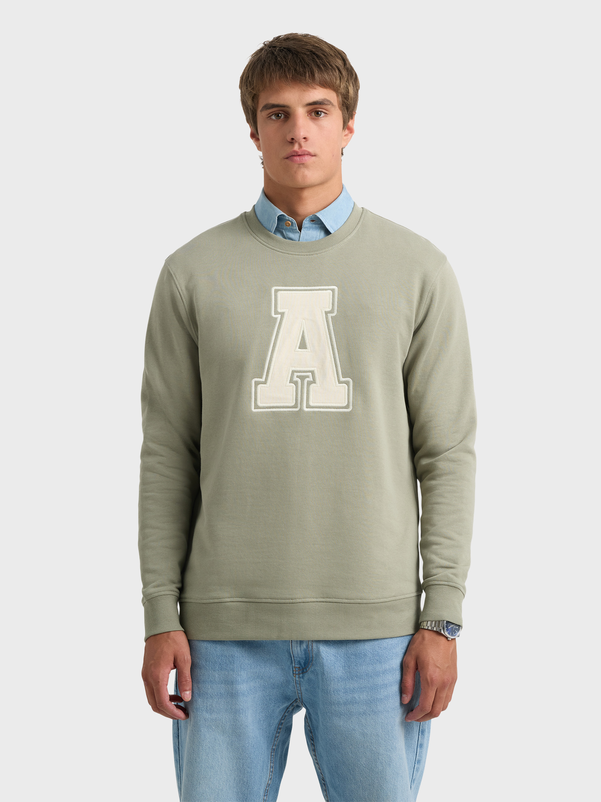 SUDADERA COLLEGE VERDE