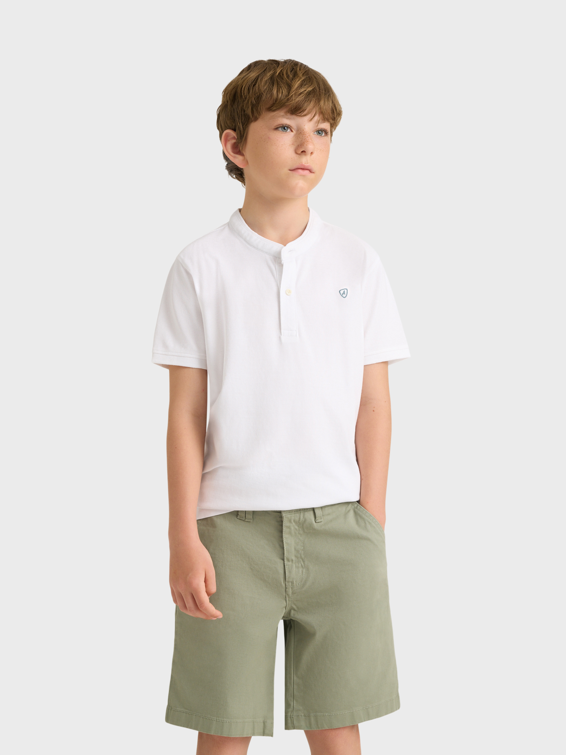 POLO MAO KIDS BLANCO