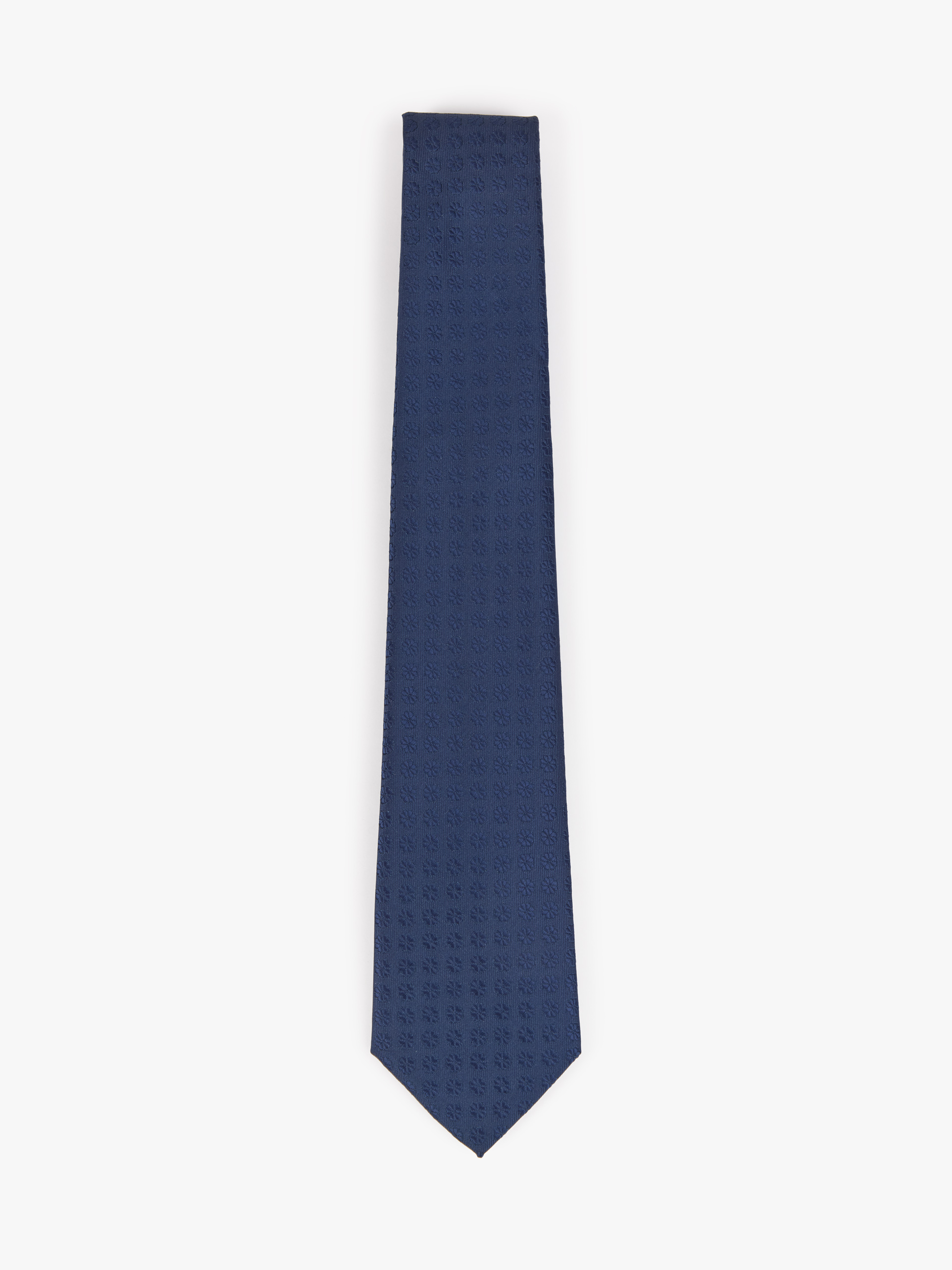 CORBATA JACQUARD MF AZUL MARINO