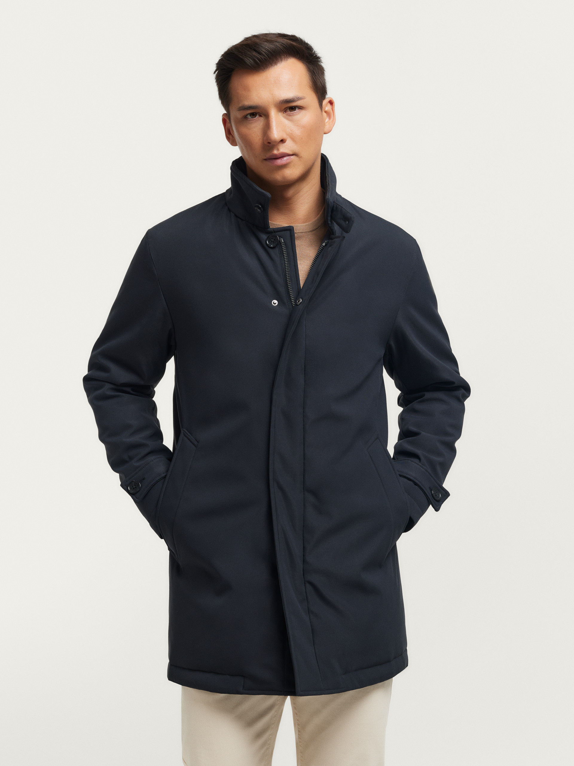 GABARDINA GELMAN AZUL MARINO