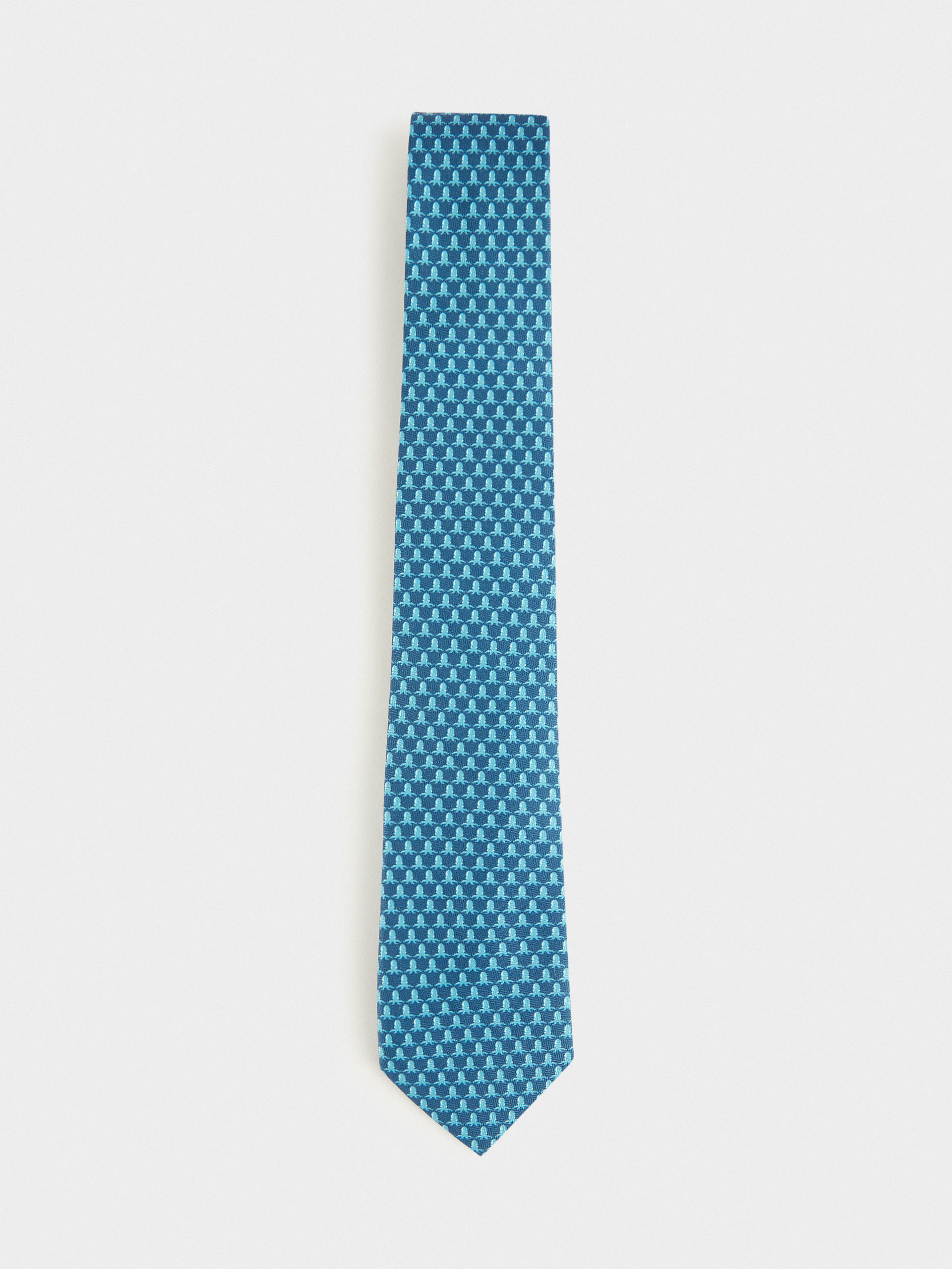 CORBATA PRINTED AZUL