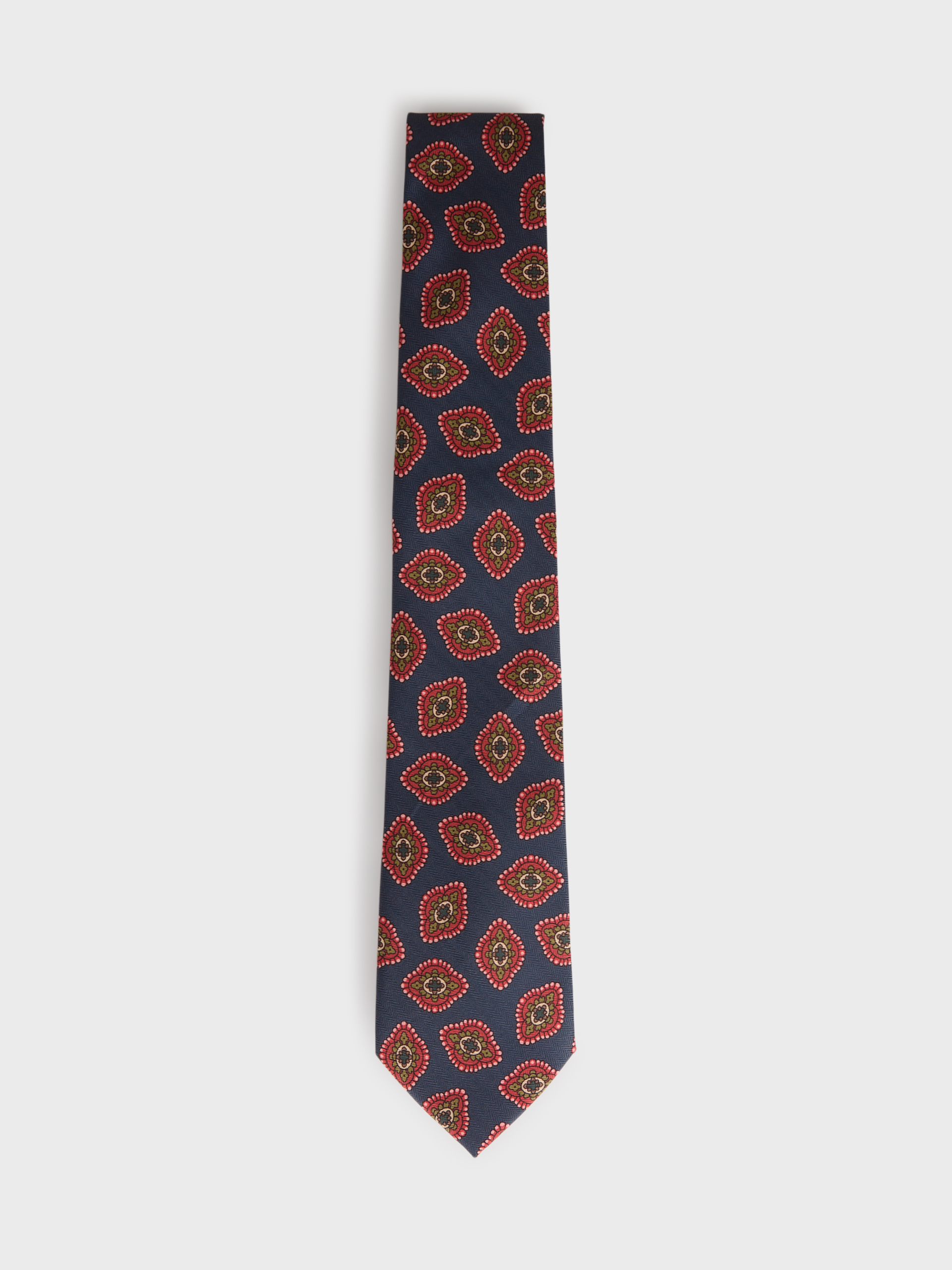 CORBATA PRINTED AZUL MARINO