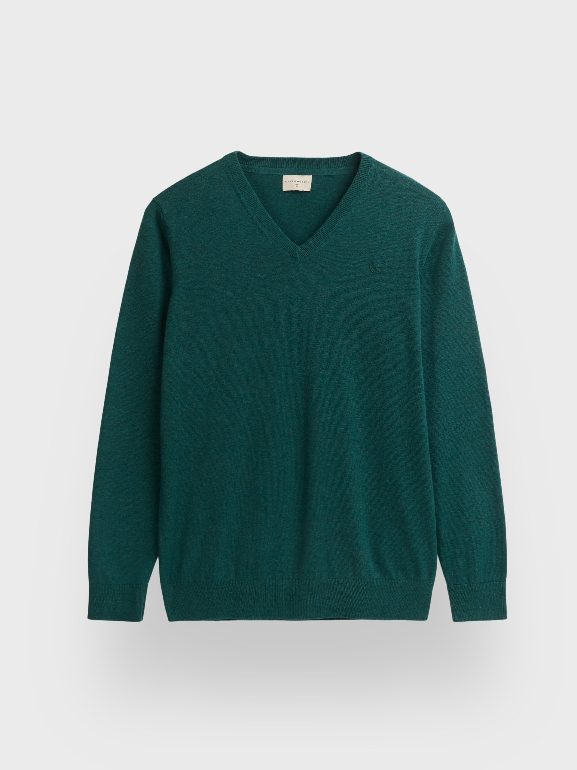 JERSEY V-NECK VERDE