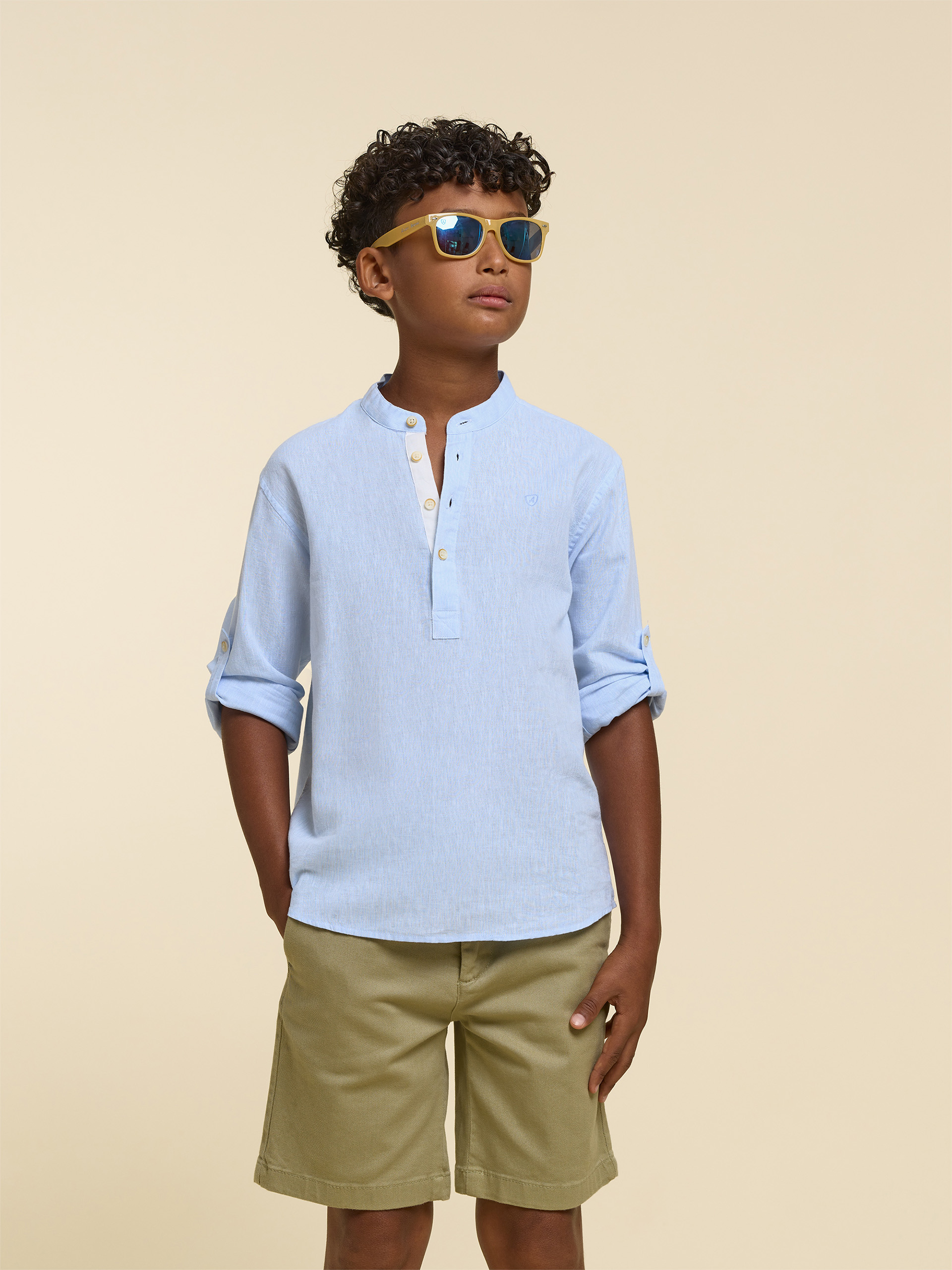 POLERA MAO CONTRASTE KIDS