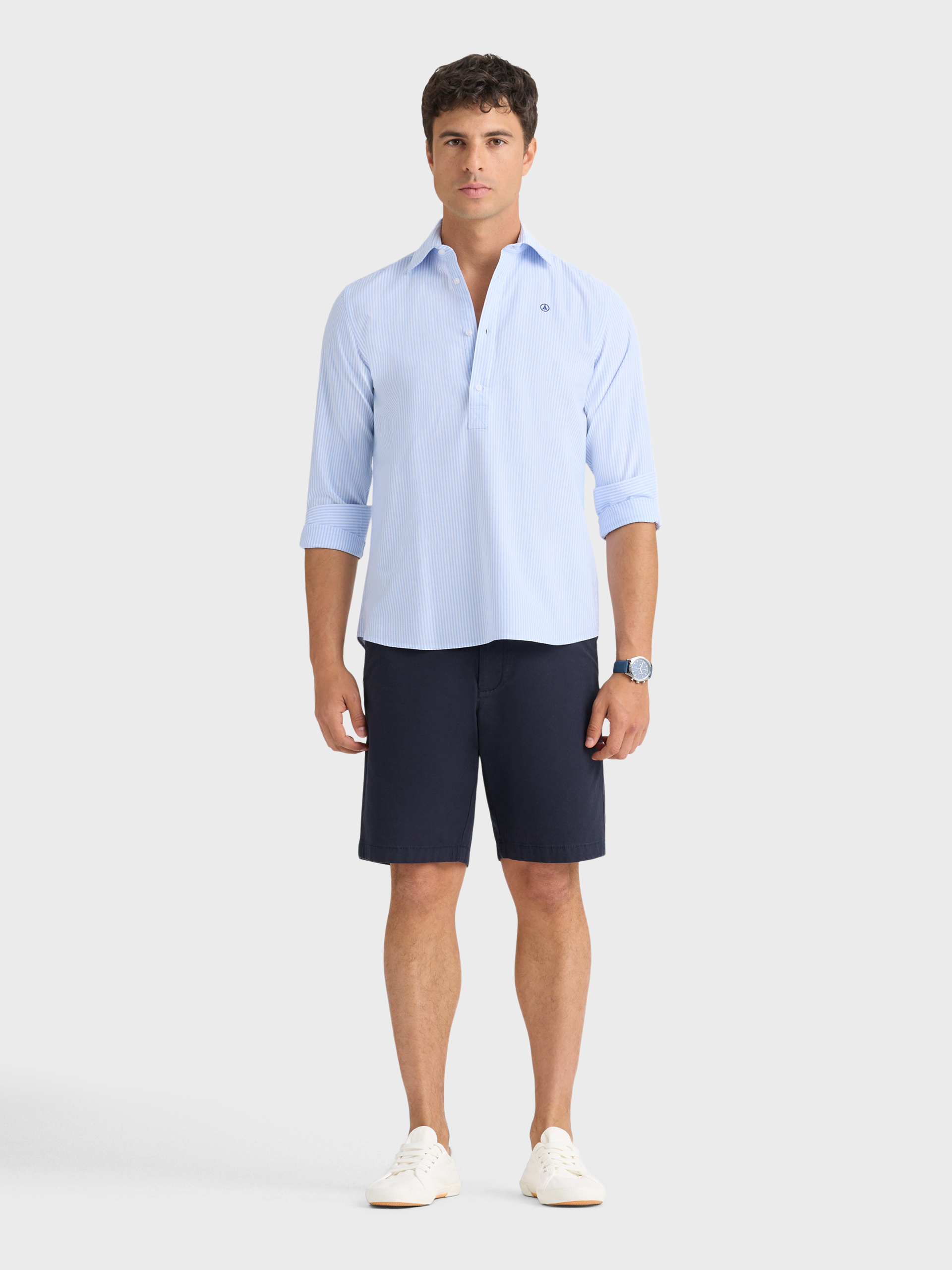 POLERA OXFORD RAYAS