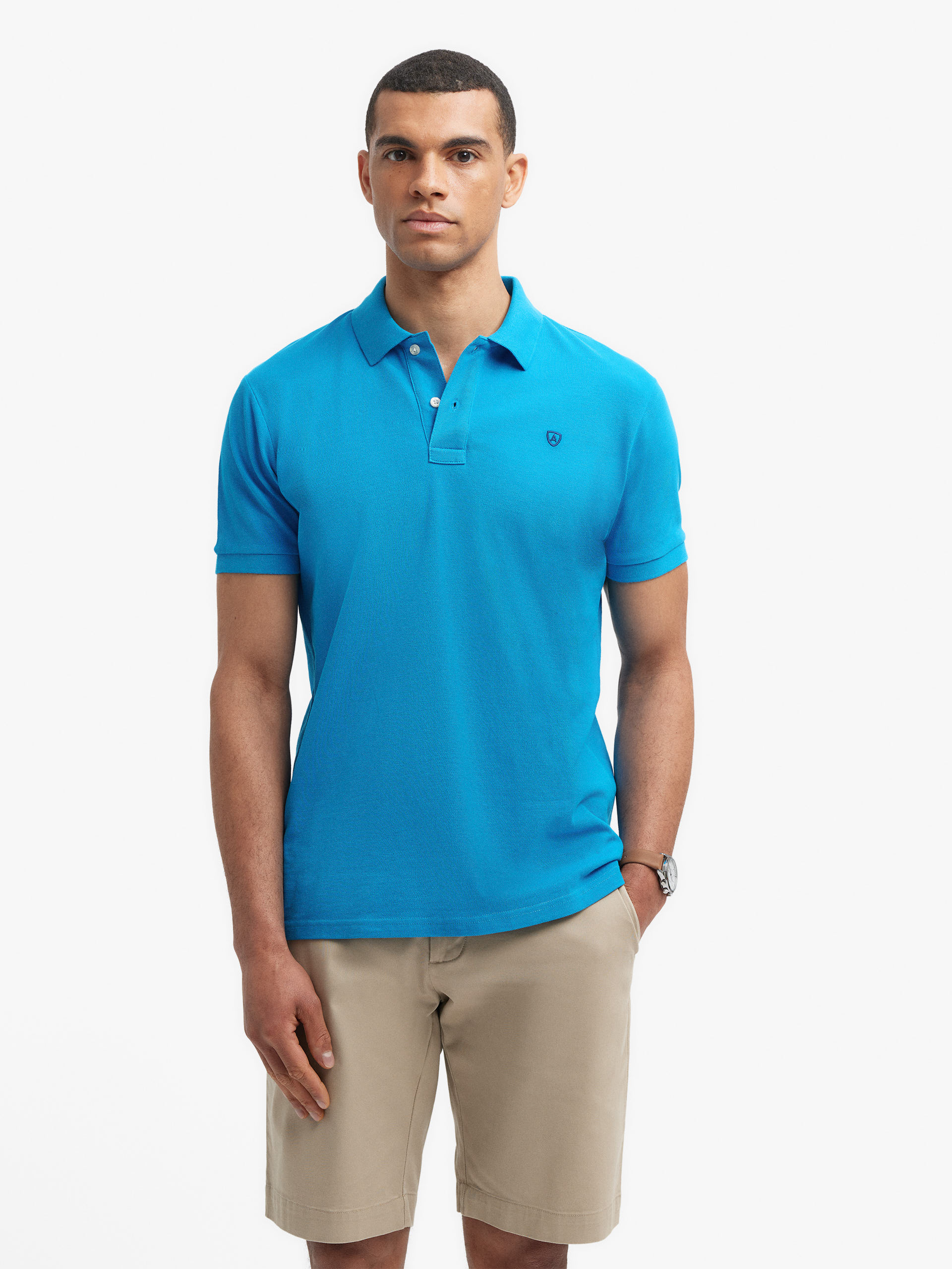 POLO TRENDY TURQUESA