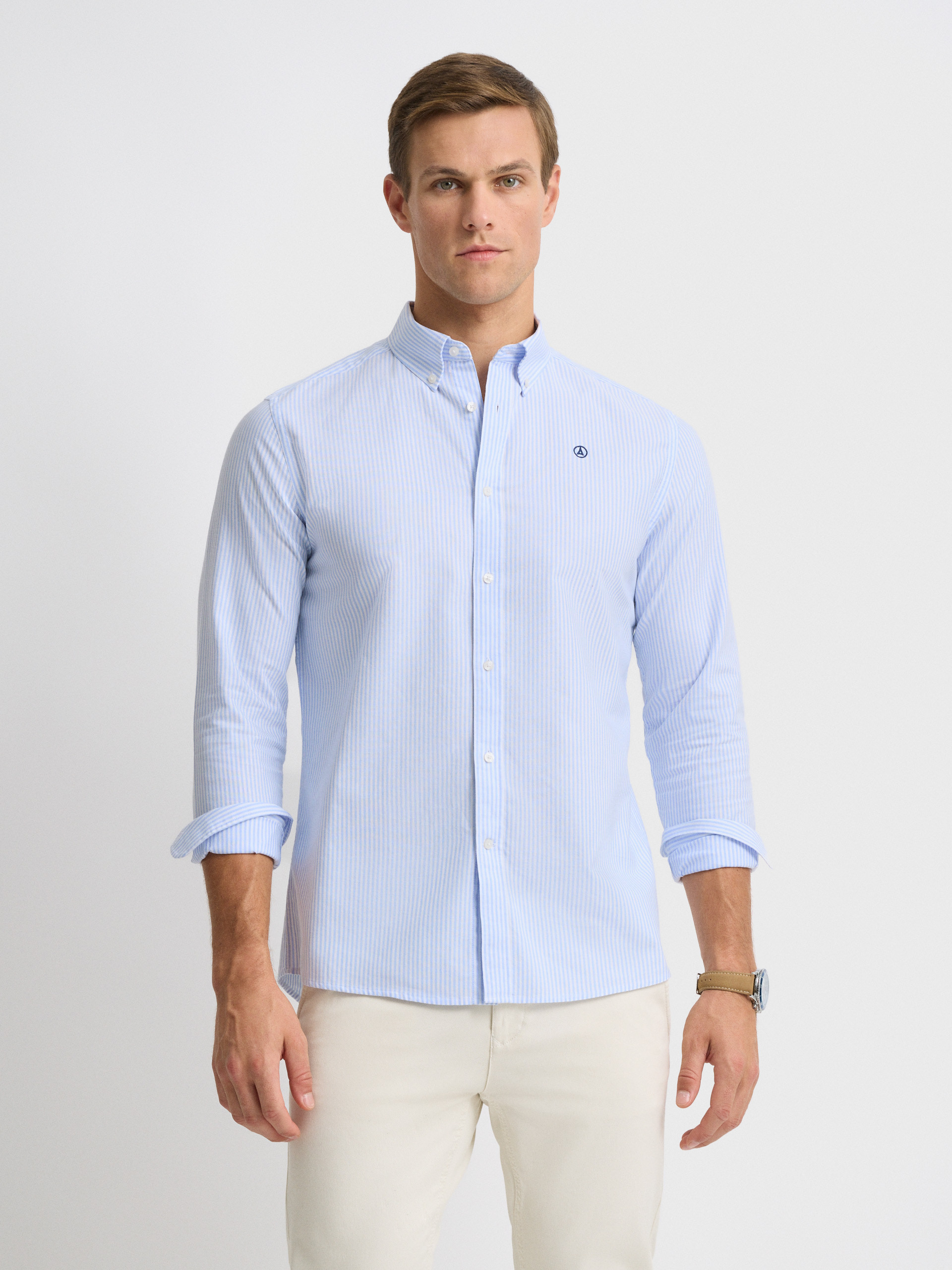 CAMISA OXFORD KODAC CELESTE