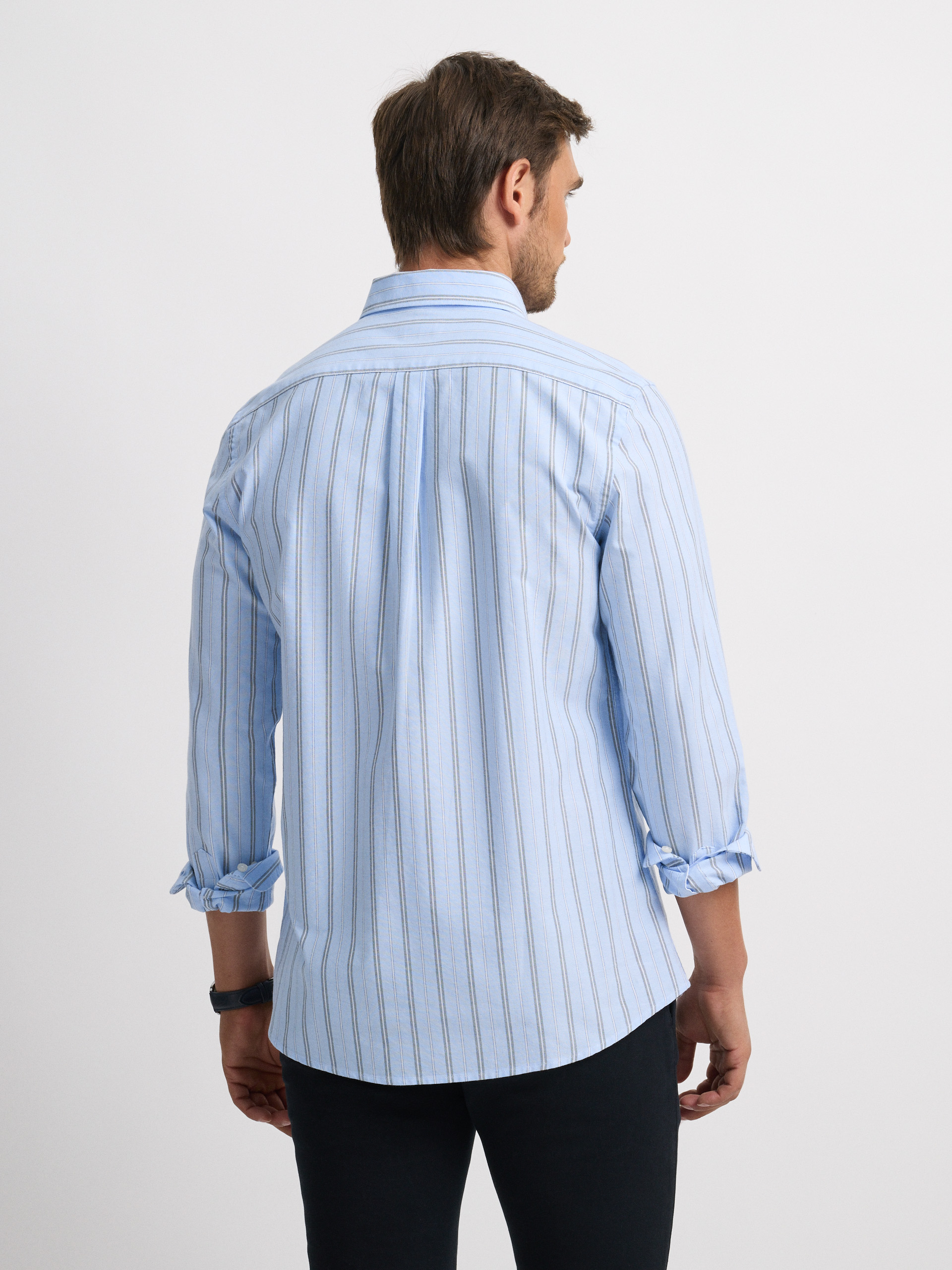 CAMISA OXFORD RAYAS