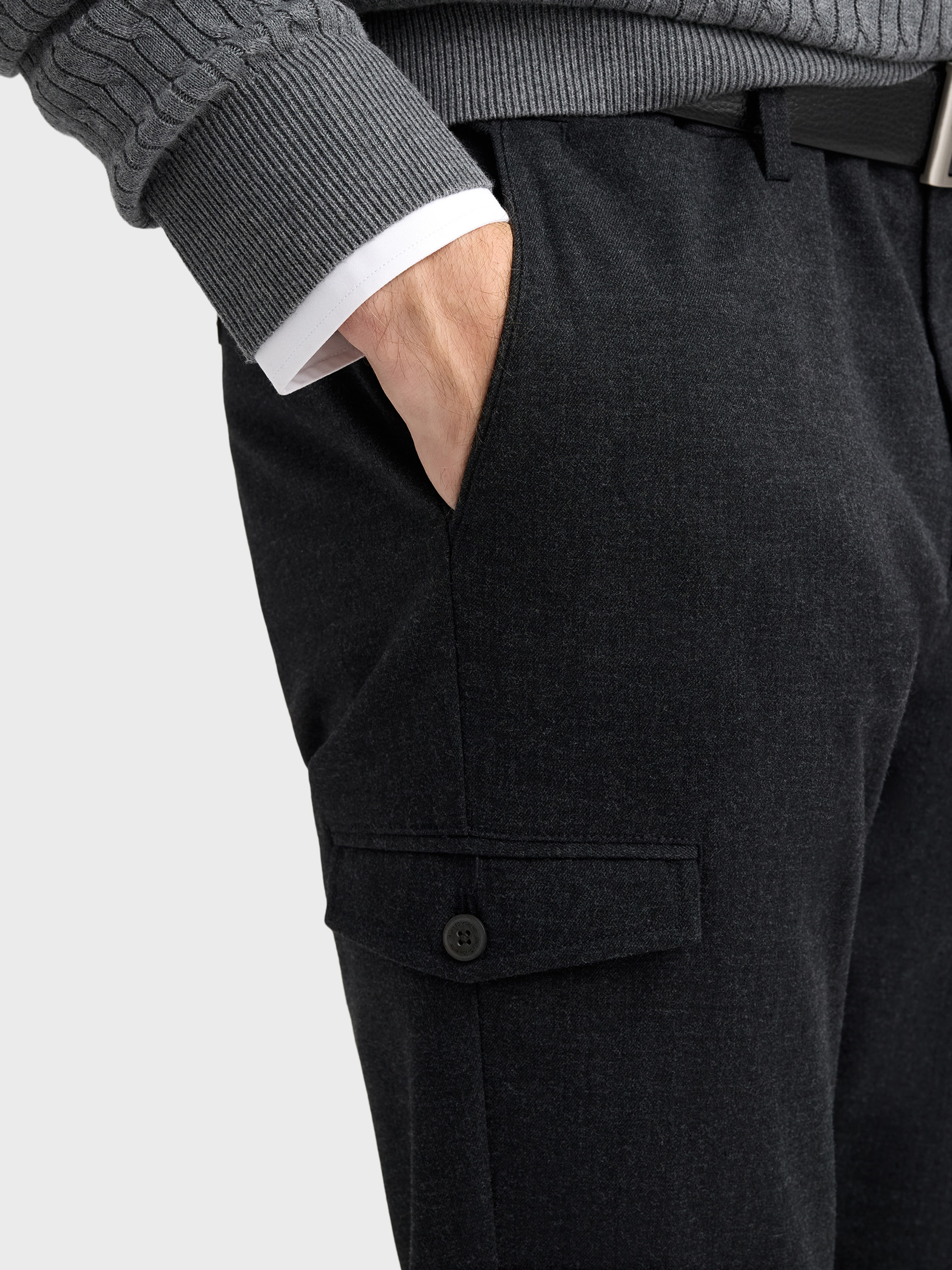 PANTALON CARGO FRANELA