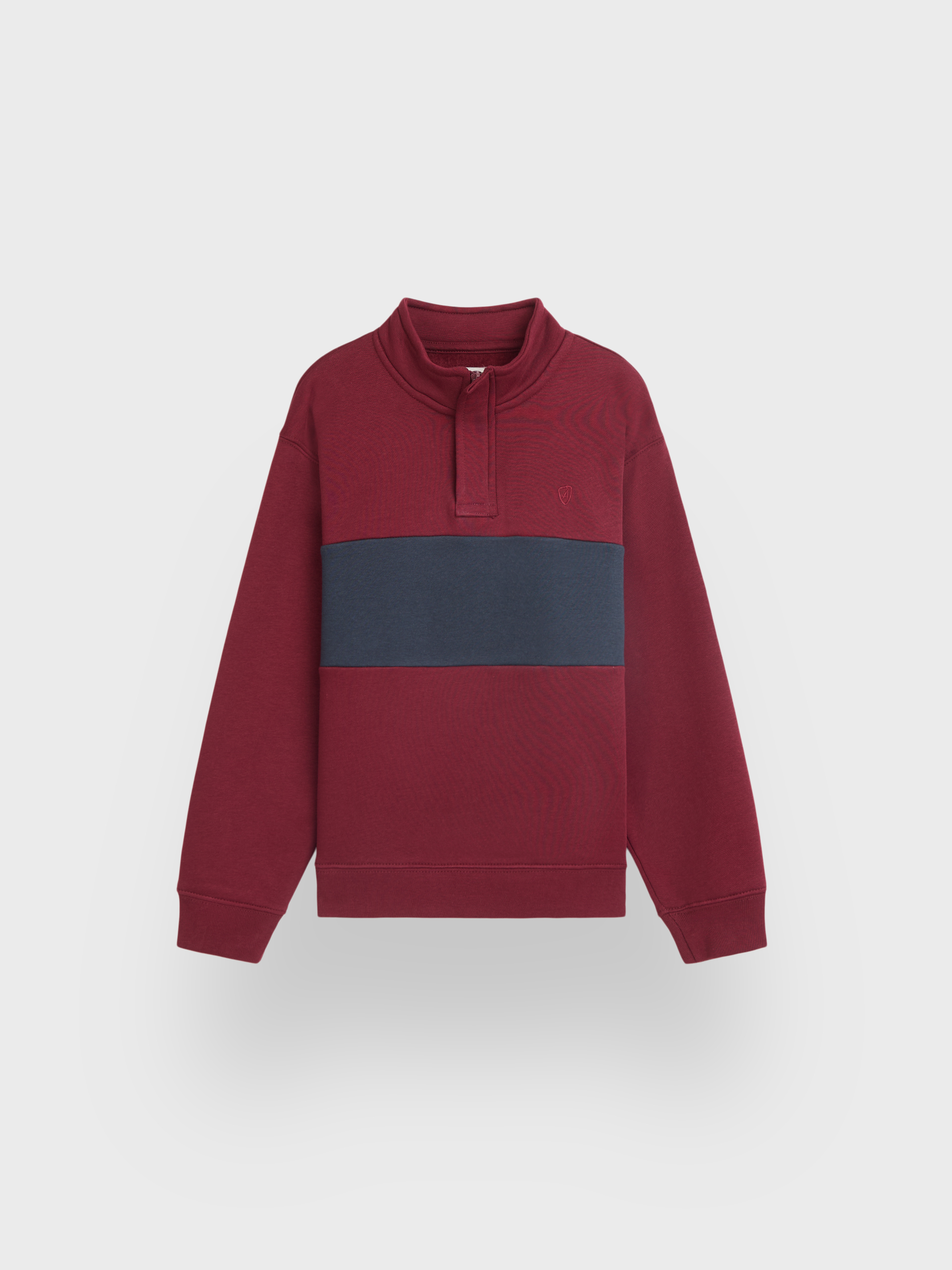 SUDADERA BRAXTON KIDS BURDEOS