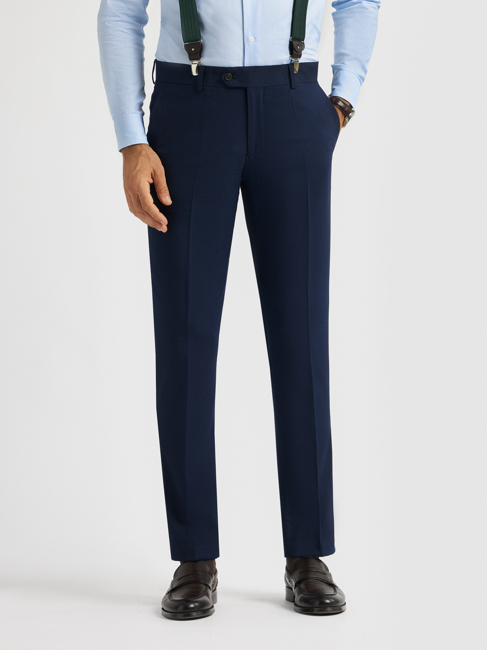PANTALON MICRO BIRD AZUL MARINO