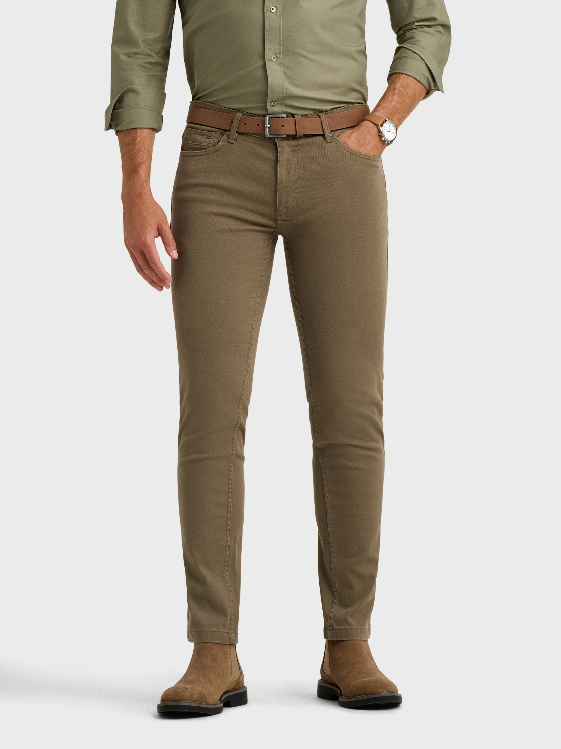 PANTALON MICRO 5PKT VERDE