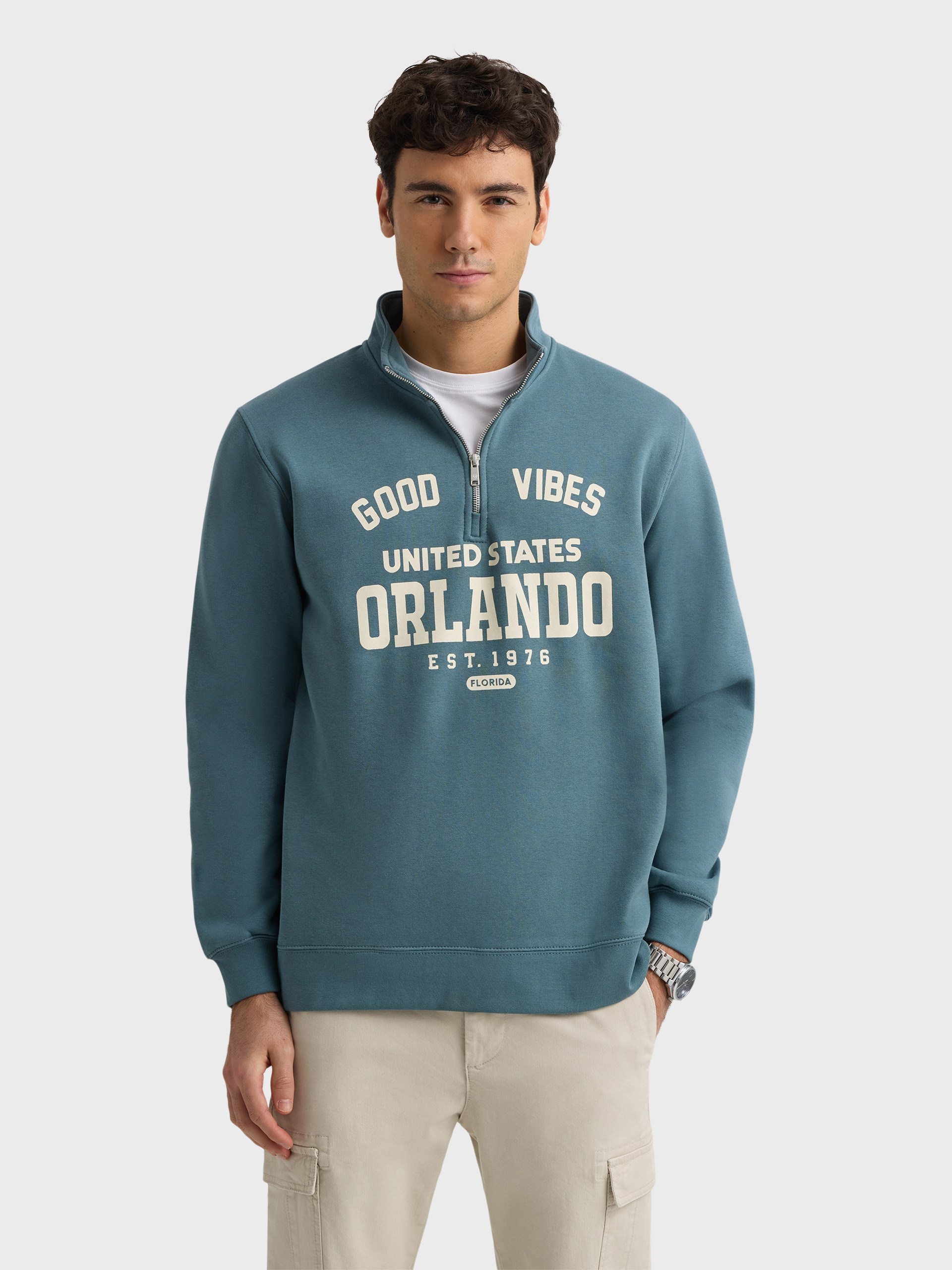 SUDADERA ORLANDO AZUL
