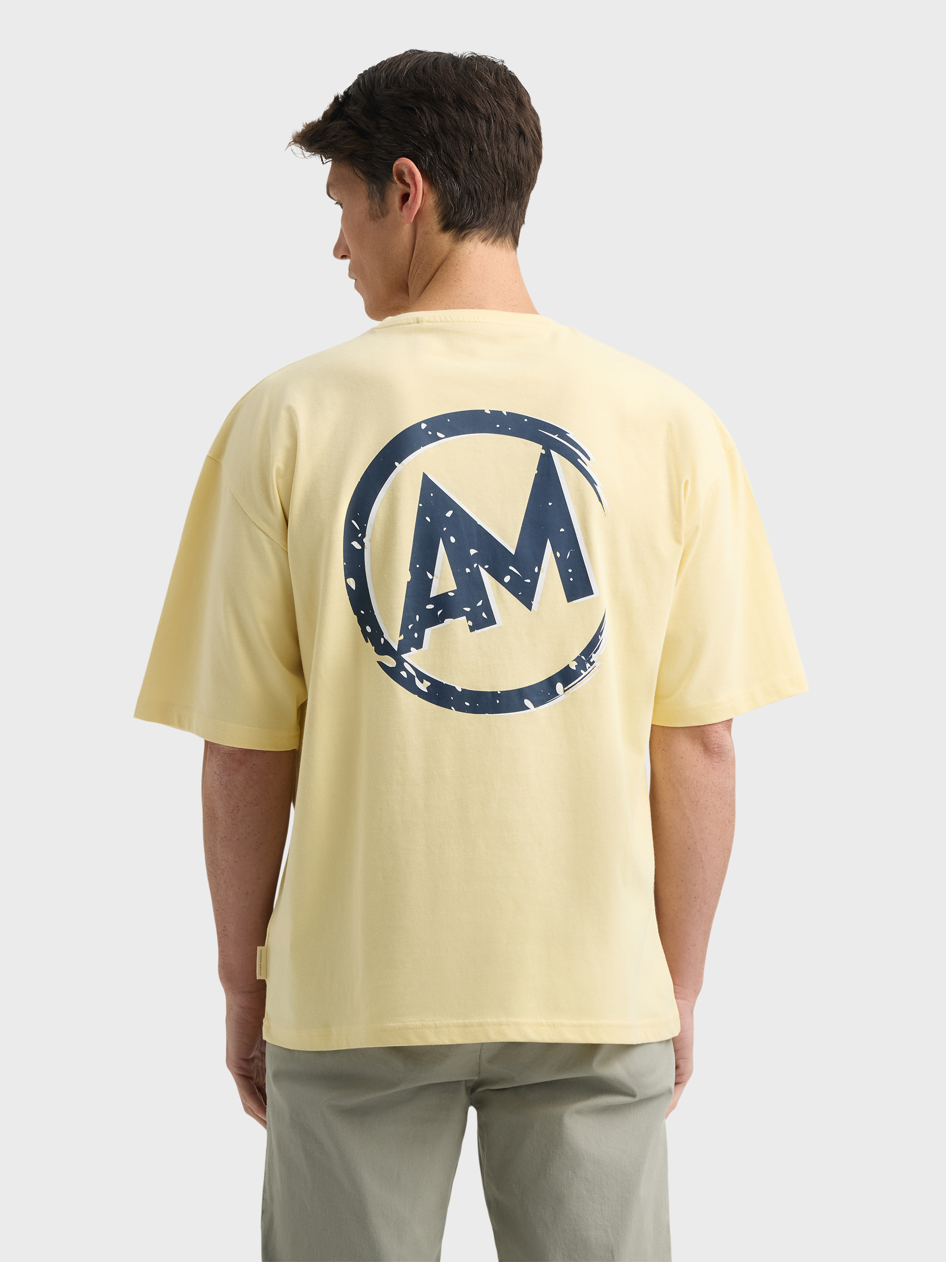 CAMISETA CASUAL AMARILLO
