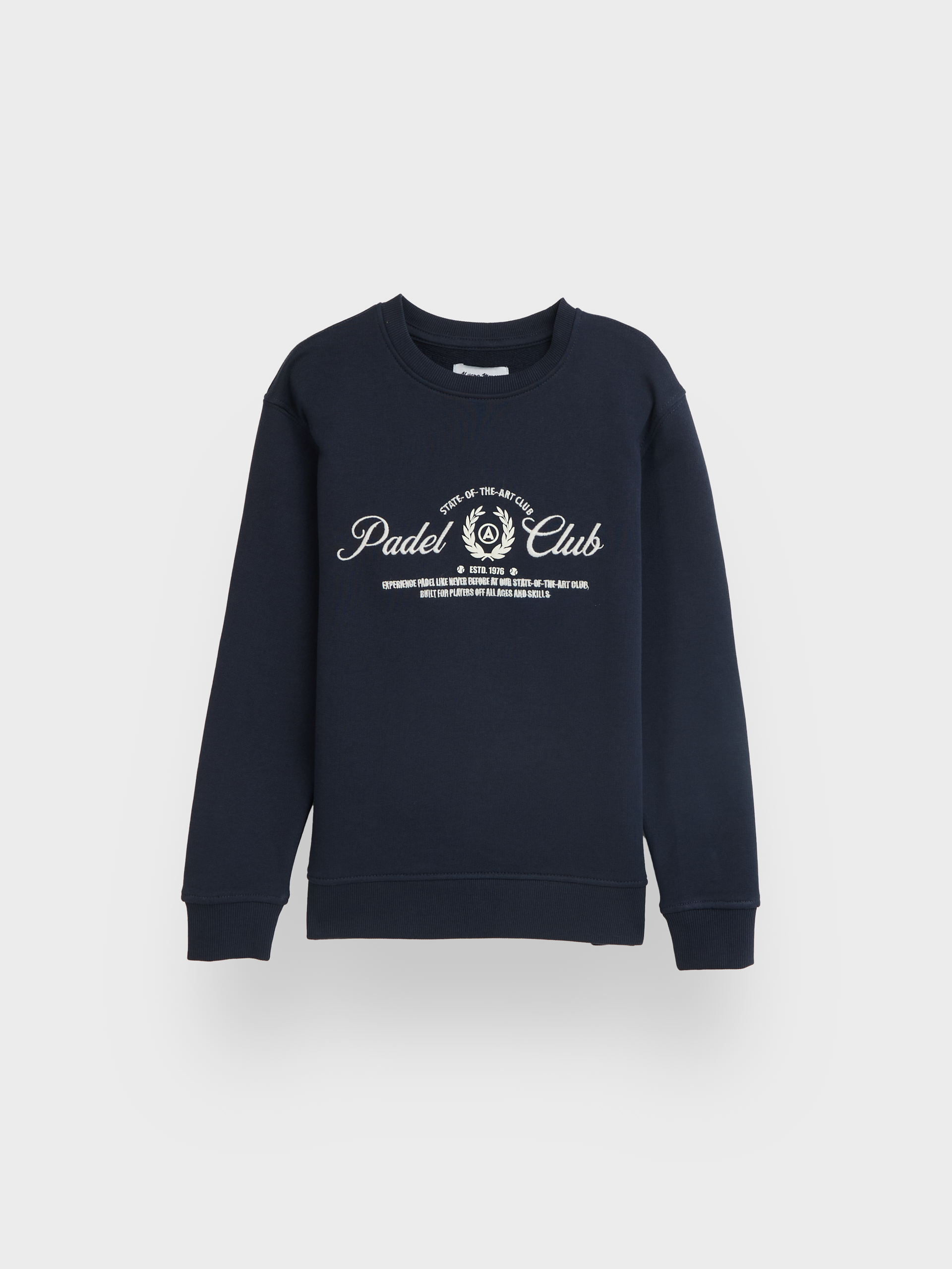 SUDADERA PLAYERS KIDS AZUL MARINO