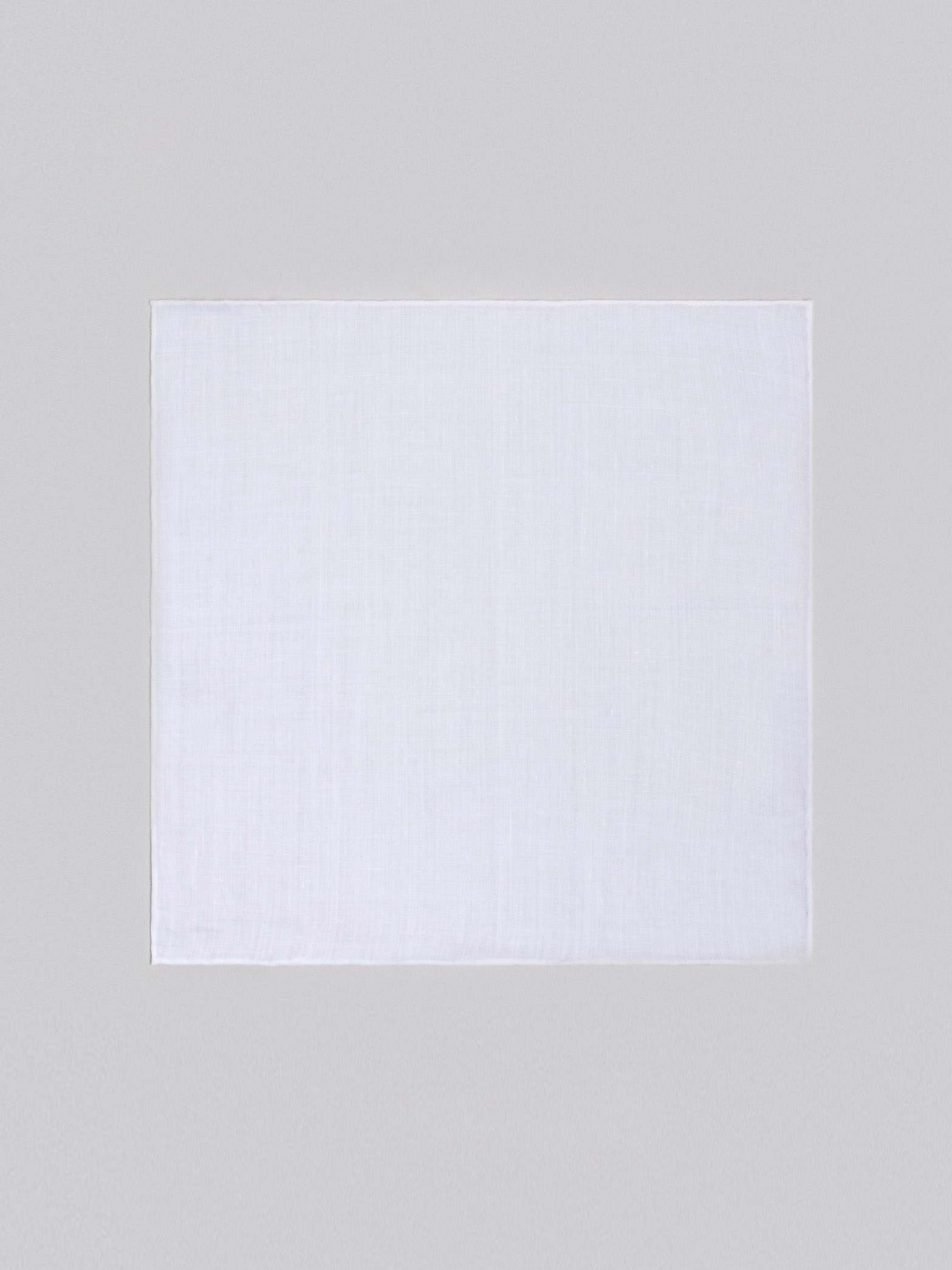 PAÑUELO LINO BLANCO